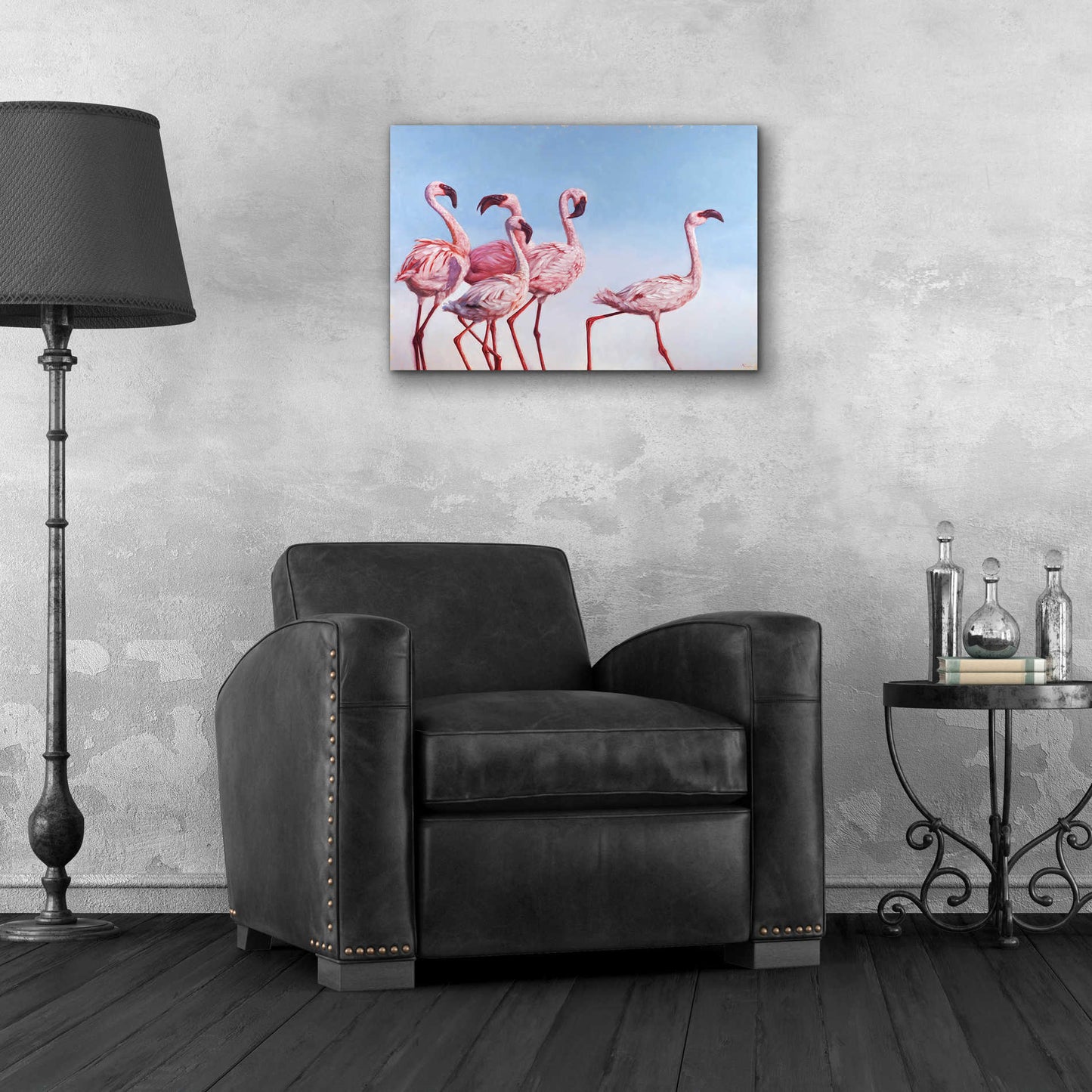 Epic Art 'Pink Ladies' by Lucia Heffernan, Acrylic Glass Wall Art,24x16