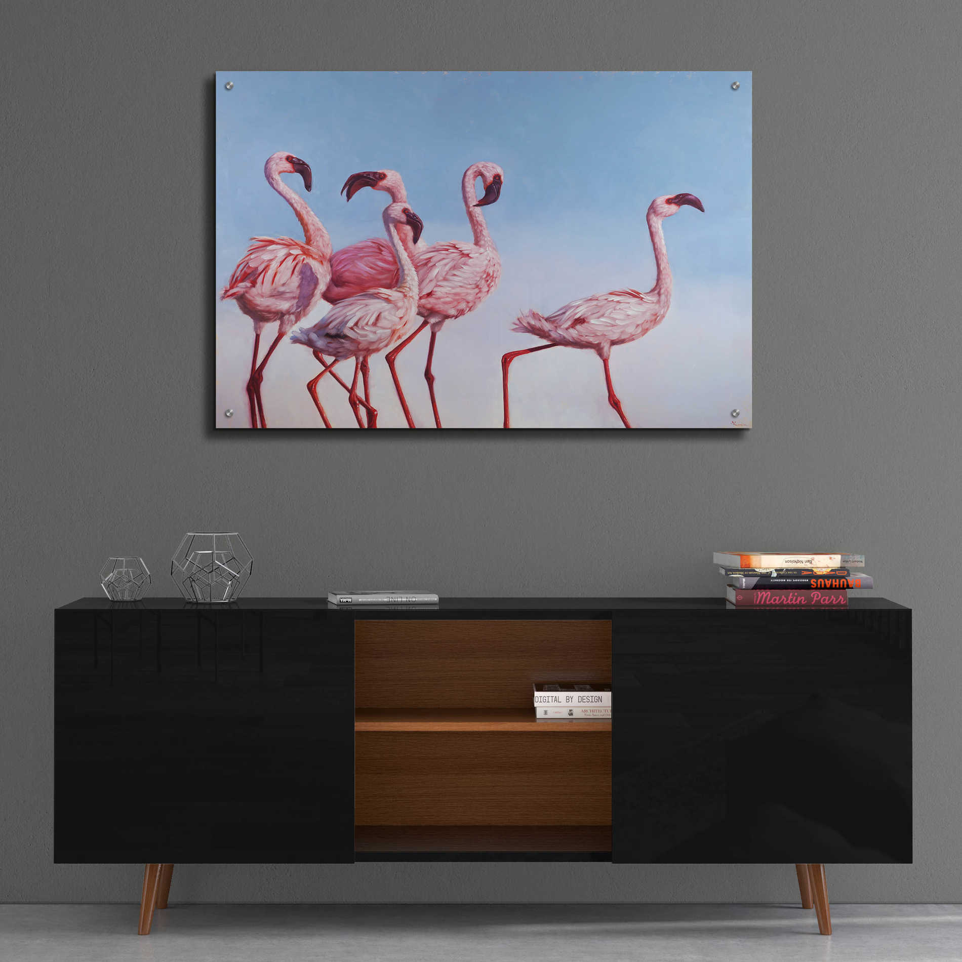 Epic Art 'Pink Ladies' by Lucia Heffernan, Acrylic Glass Wall Art,36x24