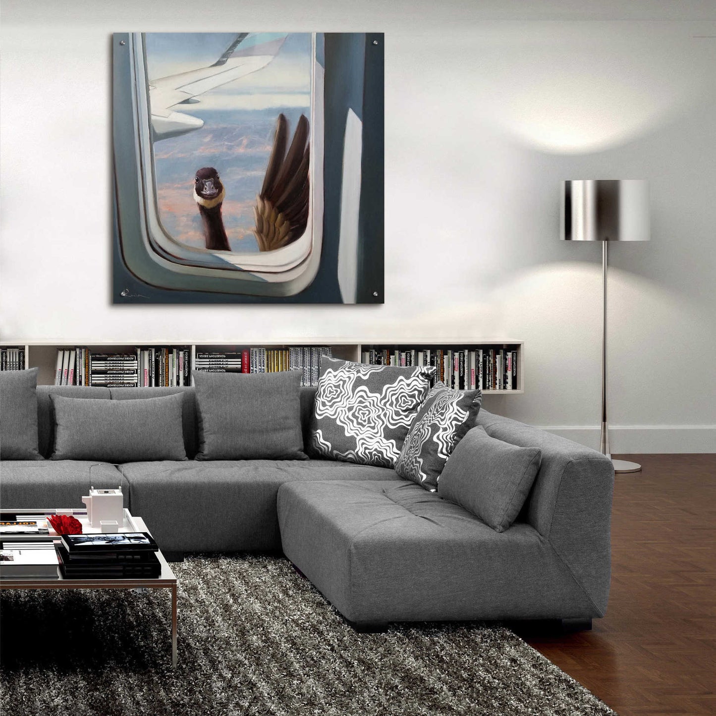 Epic Art 'Friendly Skies' by Lucia Heffernan, Acrylic Glass Wall Art,36x36