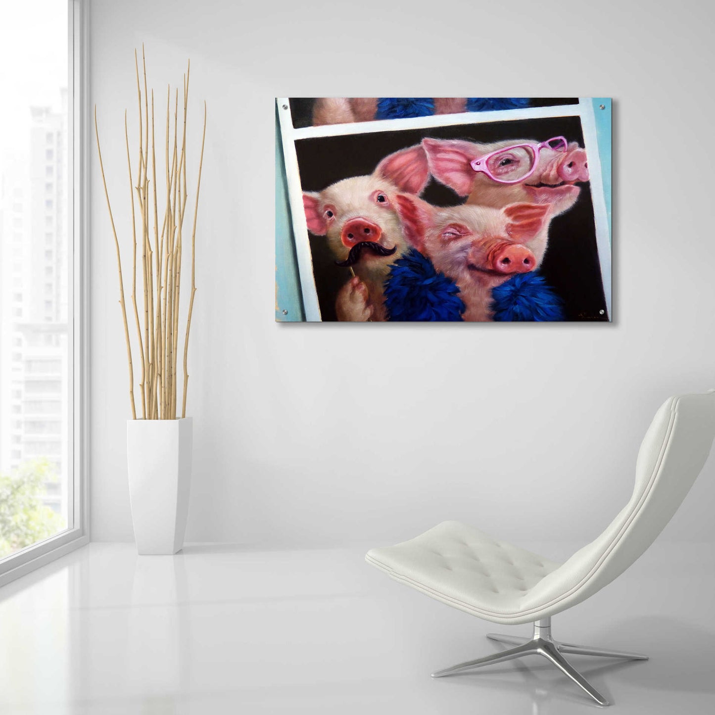 Epic Art 'Photoshoot' by Lucia Heffernan, Acrylic Glass Wall Art,36x24