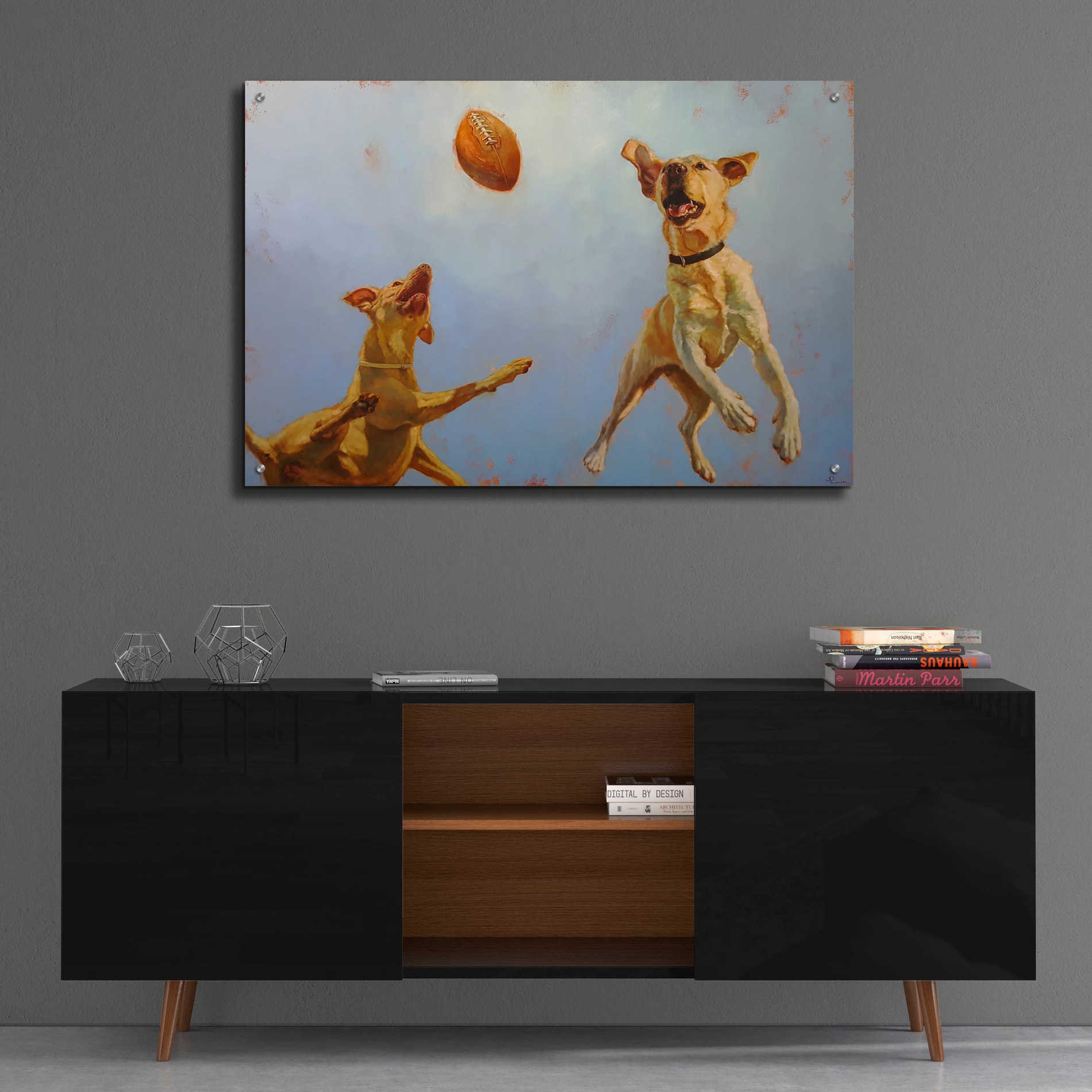 Epic Art 'Game Point' by Lucia Heffernan, Acrylic Glass Wall Art,36x24