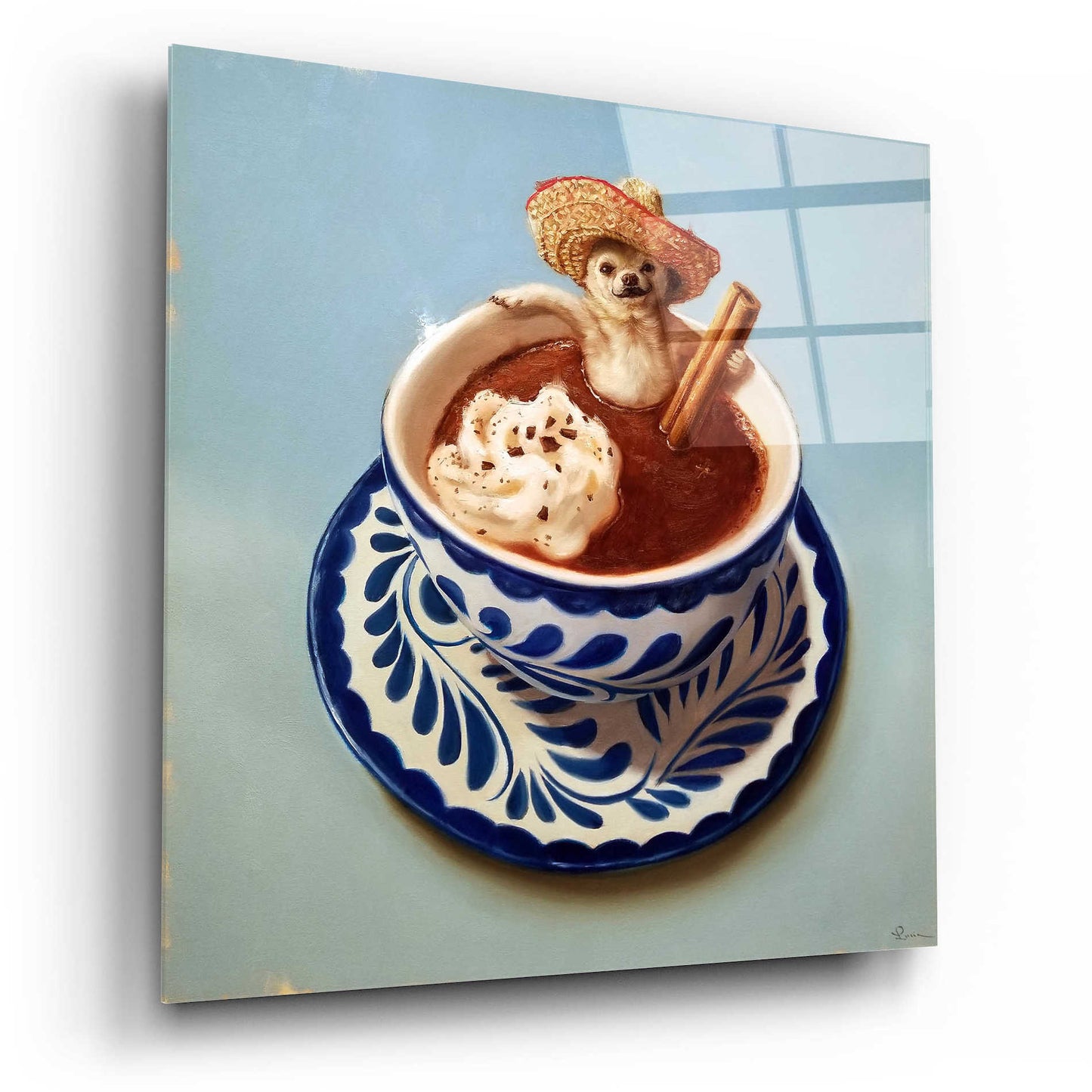 Epic Art 'Mexican Hot Chocolate' by Lucia Heffernan, Acrylic Glass Wall Art,12x12