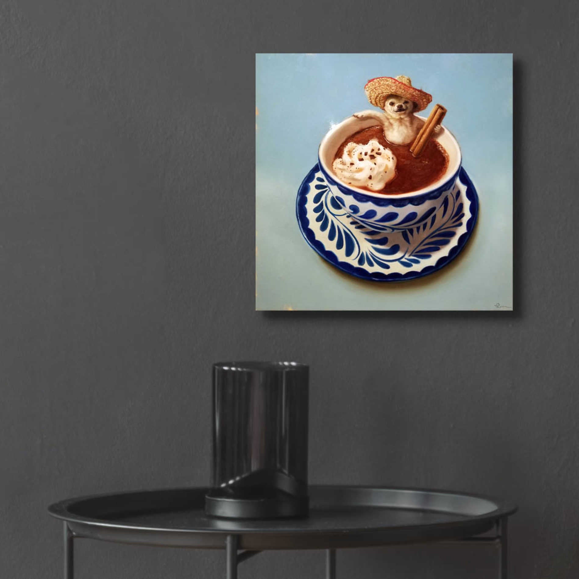 Epic Art 'Mexican Hot Chocolate' by Lucia Heffernan, Acrylic Glass Wall Art,12x12