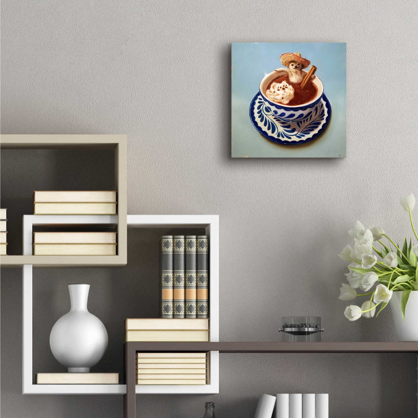 Epic Art 'Mexican Hot Chocolate' by Lucia Heffernan, Acrylic Glass Wall Art,12x12