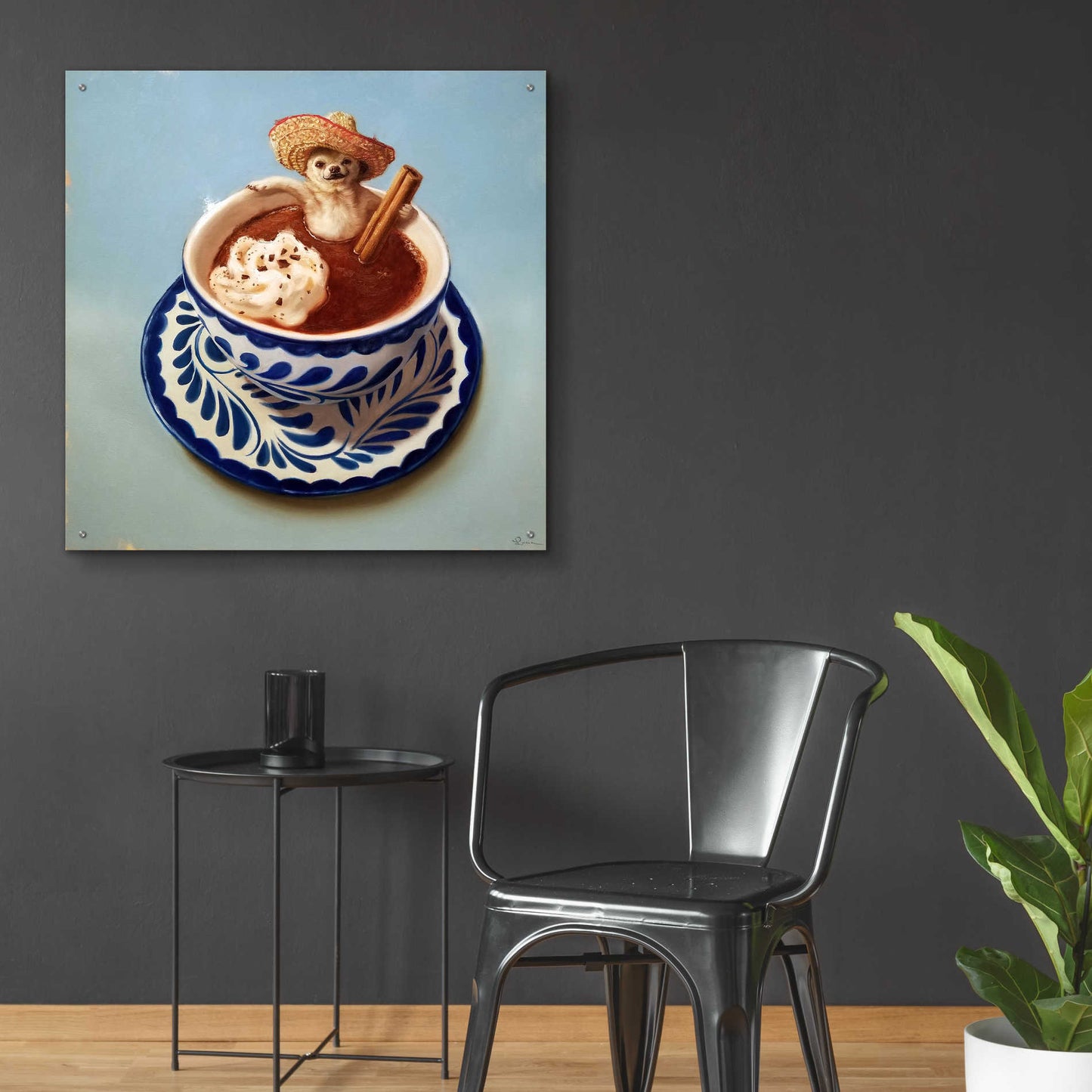 Epic Art 'Mexican Hot Chocolate' by Lucia Heffernan, Acrylic Glass Wall Art,36x36