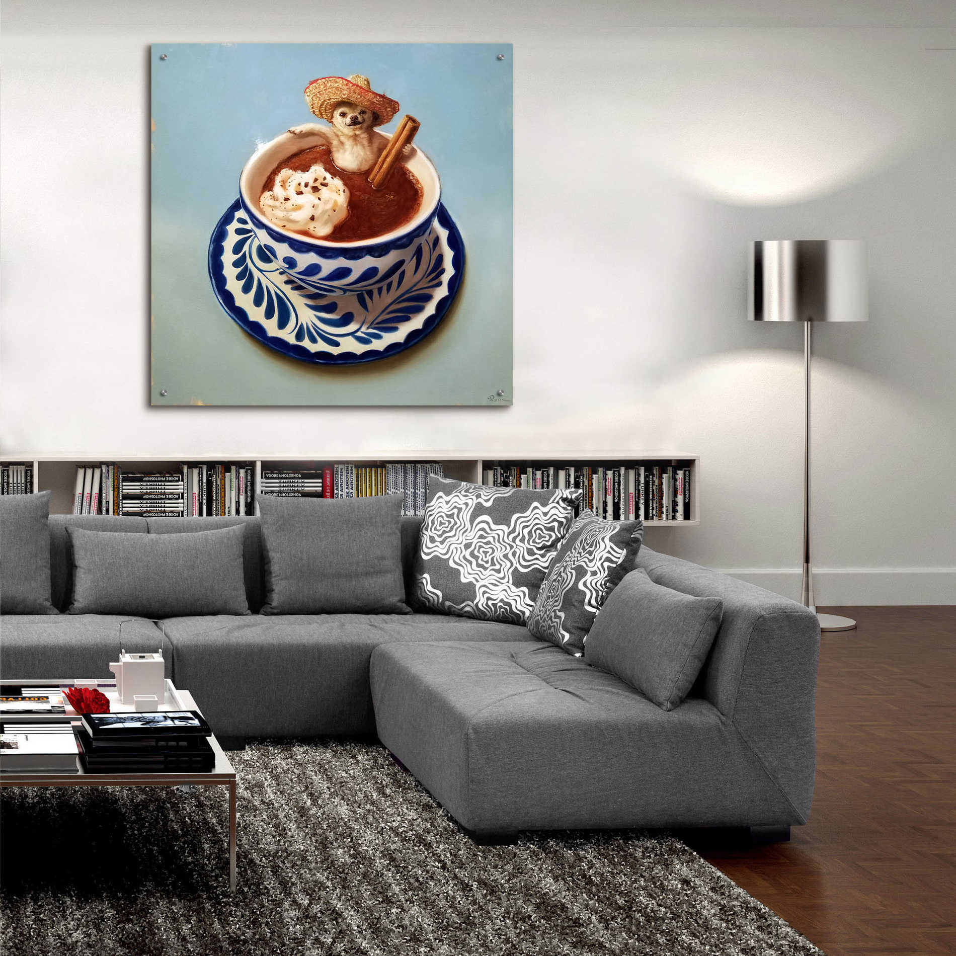 Epic Art 'Mexican Hot Chocolate' by Lucia Heffernan, Acrylic Glass Wall Art,36x36