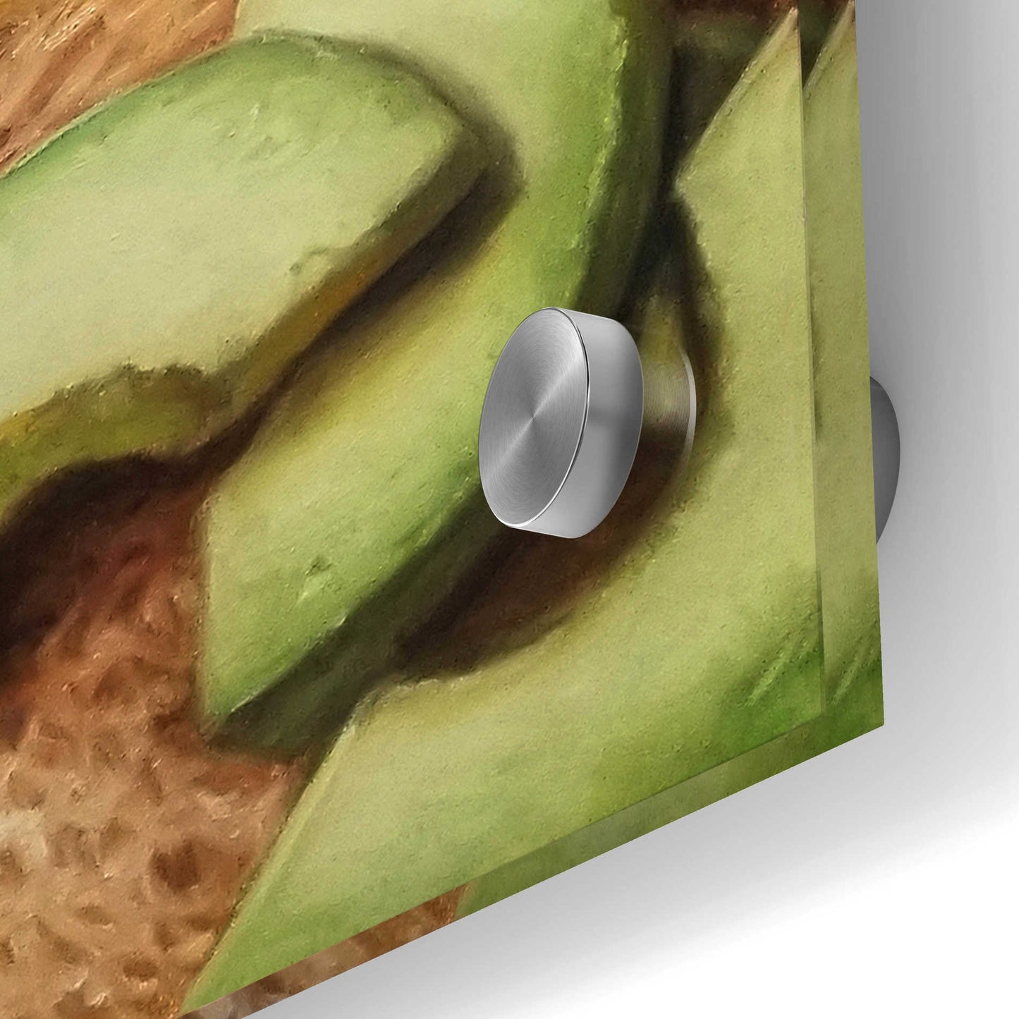 Epic Art 'Avocado Toast' by Lucia Heffernan, Acrylic Glass Wall Art,24x24