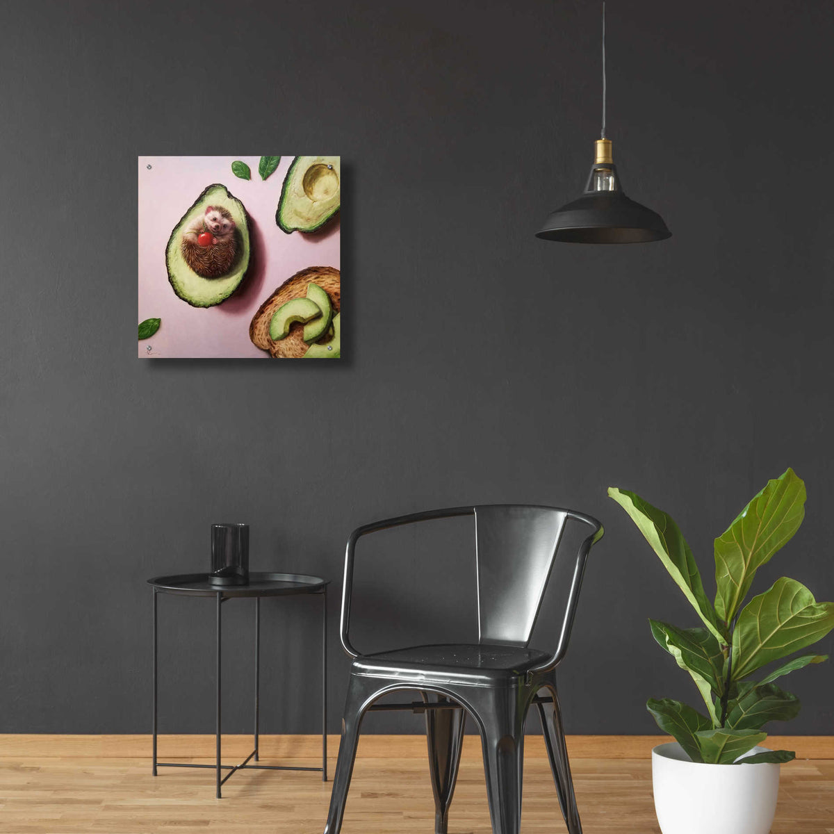 Epic Art 'Avocado Toast' by Lucia Heffernan, Acrylic Glass Wall Art,24x24