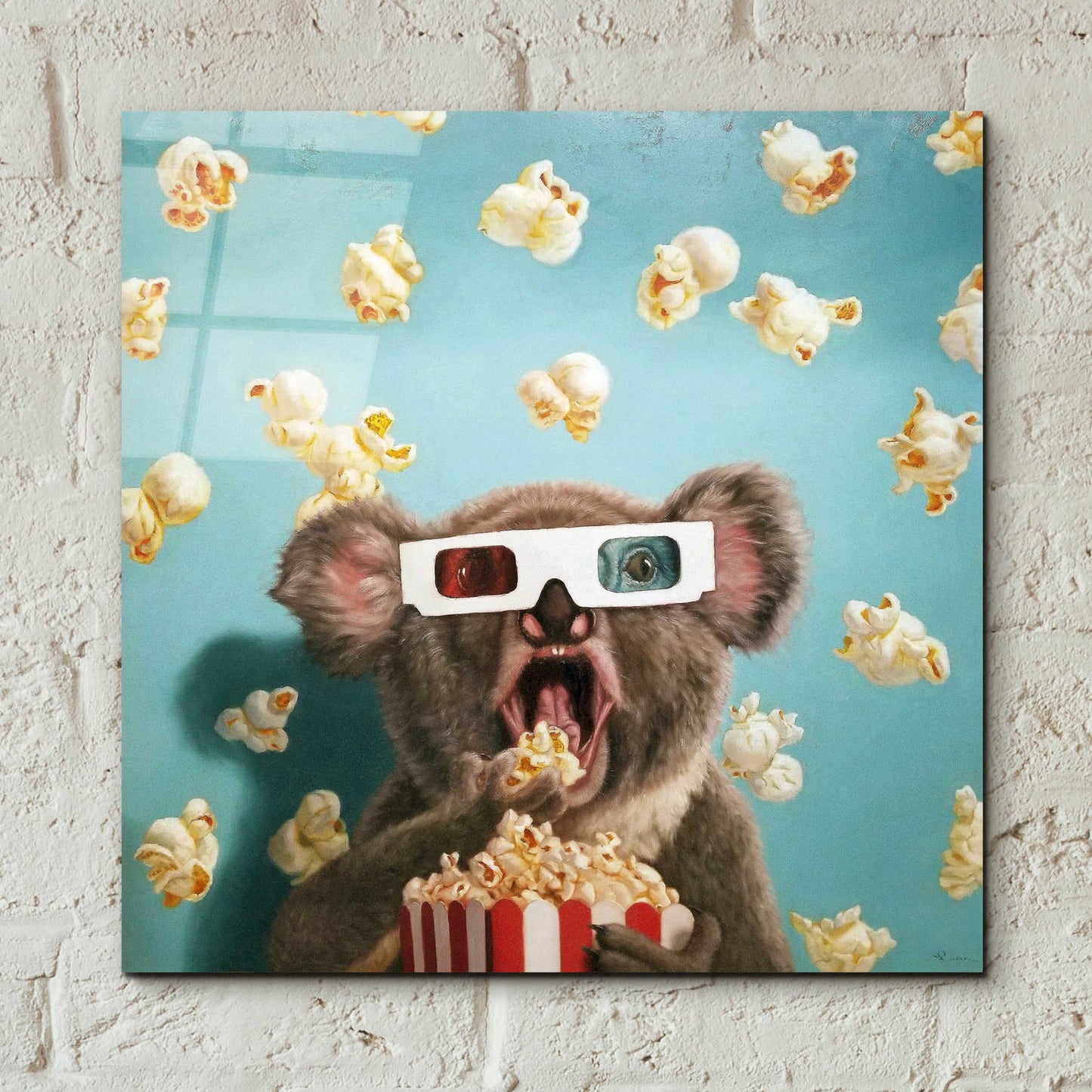 Epic Art '3D Movie' by Lucia Heffernan, Acrylic Glass Wall Art,12x12