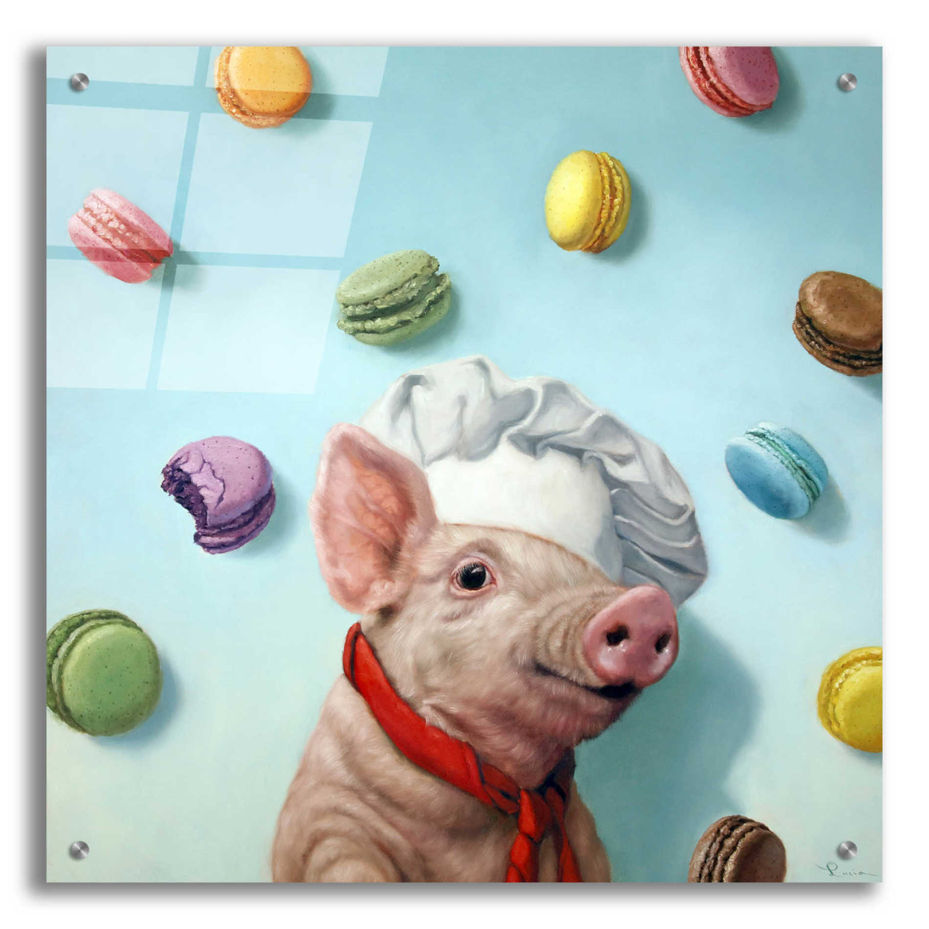 Epic Art 'Bakers Dream' by Lucia Heffernan, Acrylic Glass Wall Art,24x24