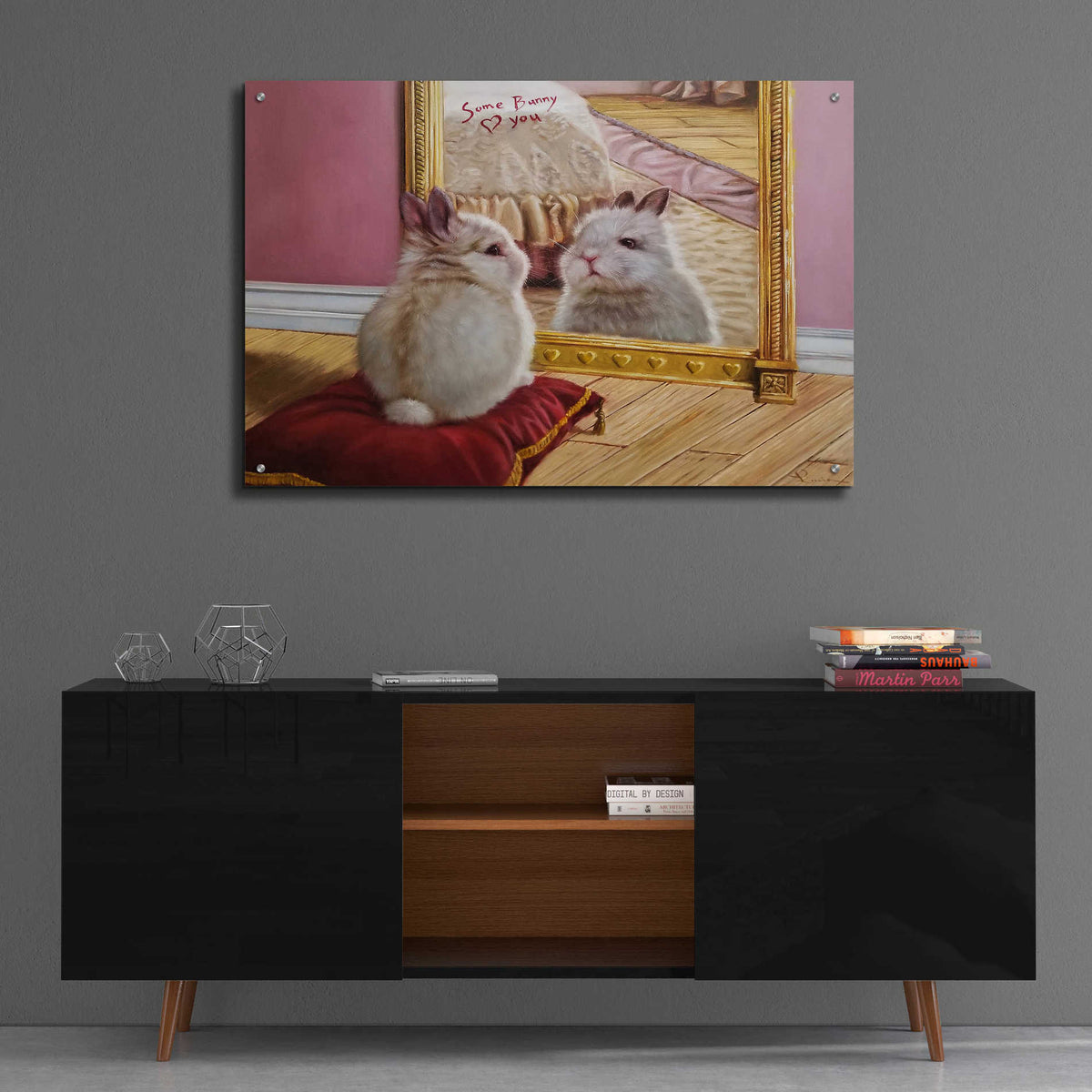 Epic Art 'Youâ€™re Loved' by Lucia Heffernan, Acrylic Glass Wall Art,36x24