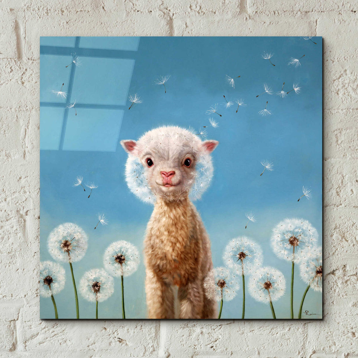 Epic Art 'Summer Wishes' by Lucia Heffernan, Acrylic Glass Wall Art,12x12