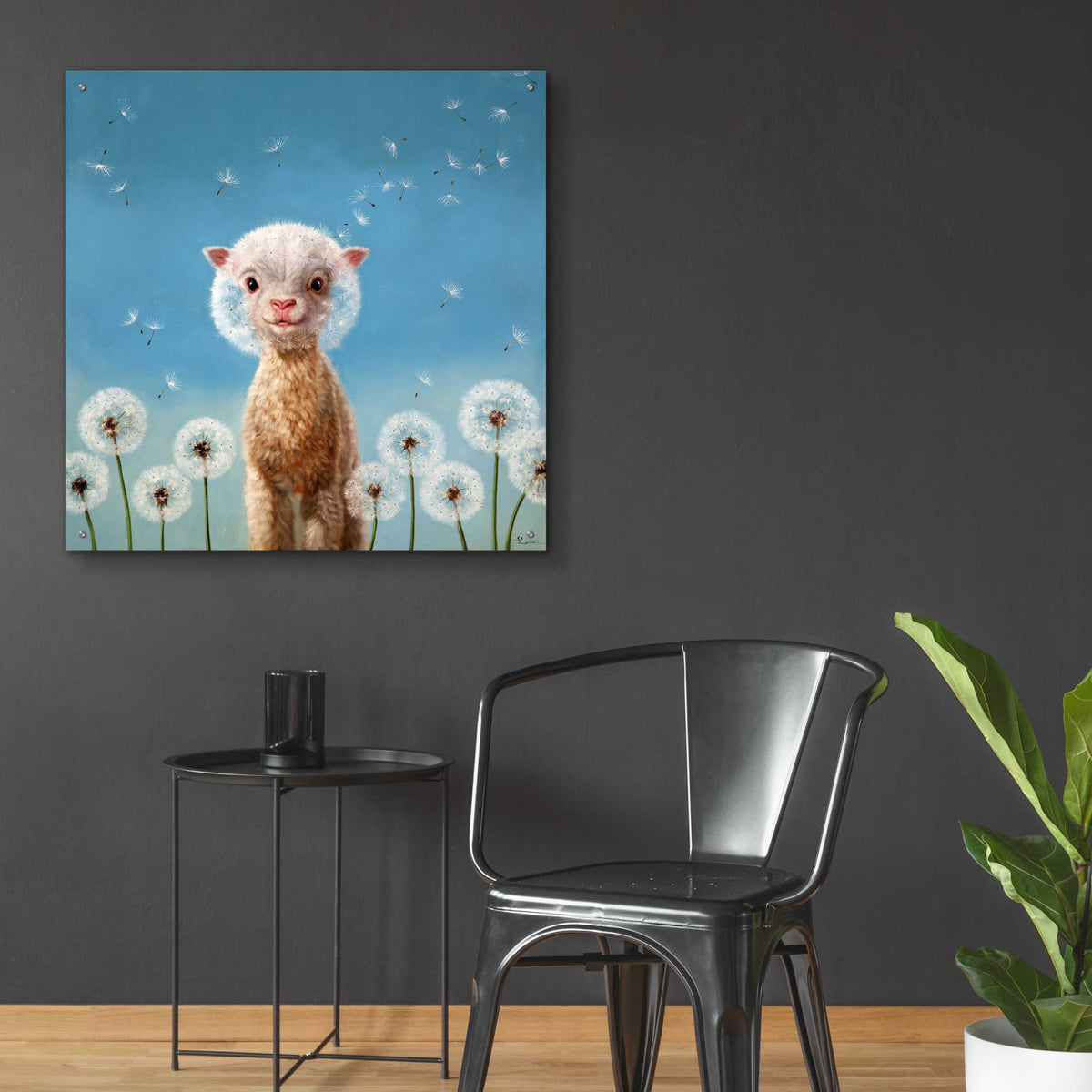 Epic Art 'Summer Wishes' by Lucia Heffernan, Acrylic Glass Wall Art,36x36