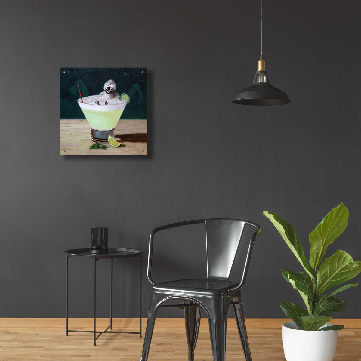 Epic Art 'Day Off' by Lucia Heffernan, Acrylic Glass Wall Art,24x24