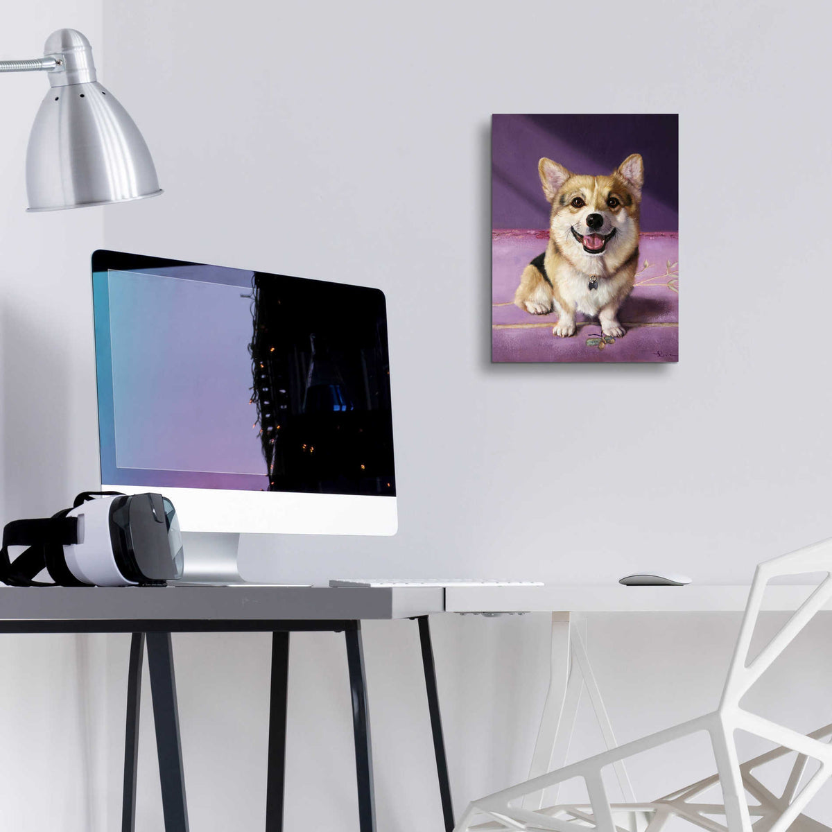 Epic Art 'Winnie' by Lucia Heffernan, Acrylic Glass Wall Art,12x16