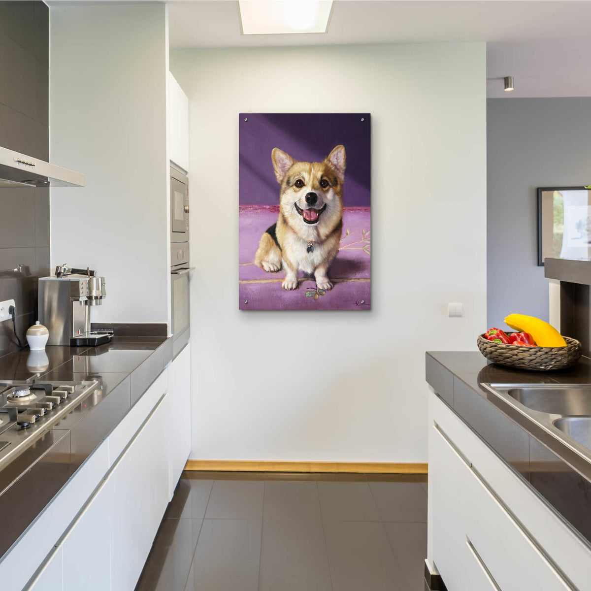Epic Art 'Winnie' by Lucia Heffernan, Acrylic Glass Wall Art,24x36