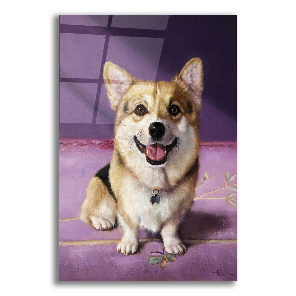 Epic Art 'Winnie' by Lucia Heffernan, Acrylic Glass Wall Art