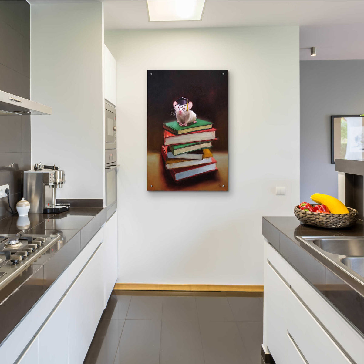 Epic Art 'The Valedictorian' by Lucia Heffernan, Acrylic Glass Wall Art,24x36