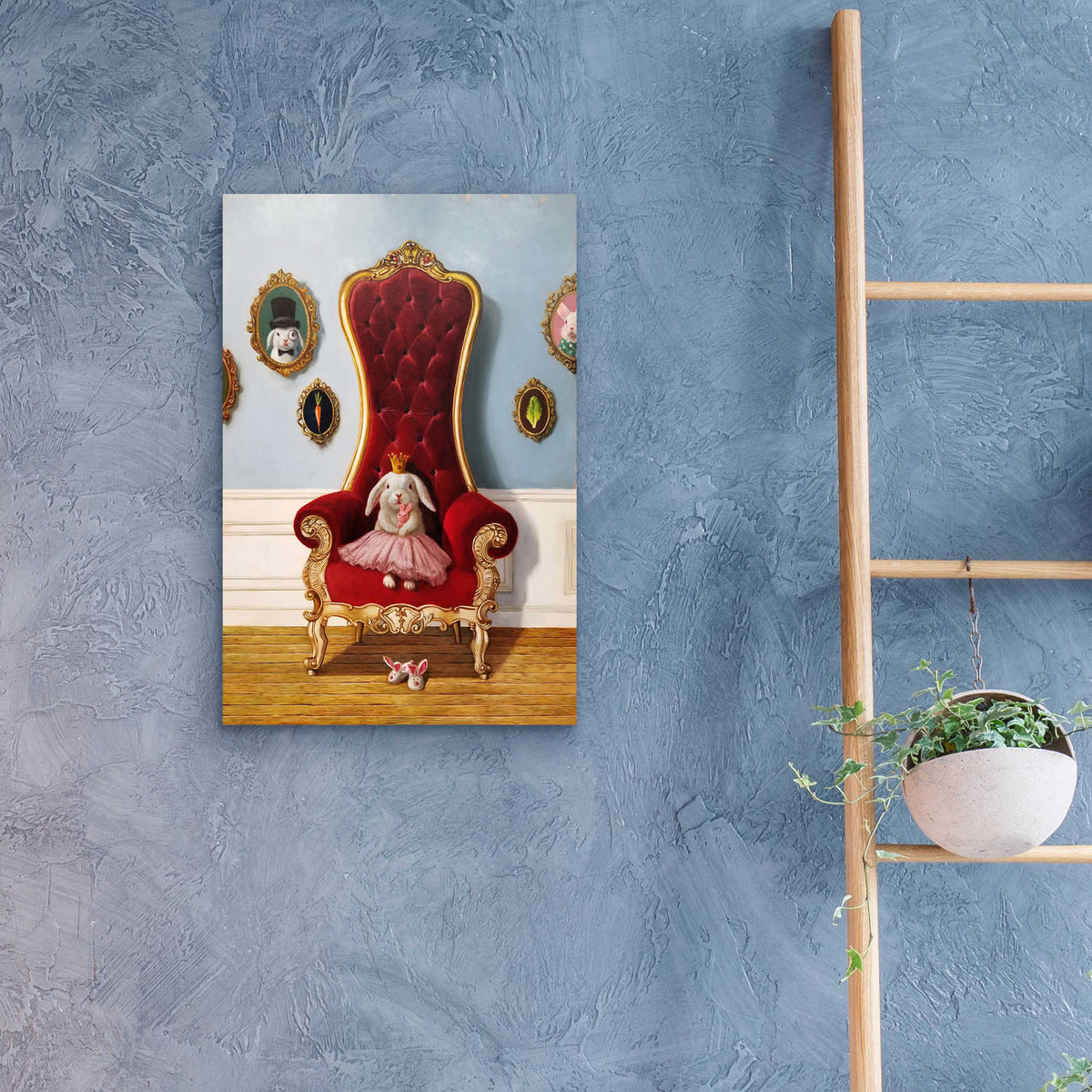 Epic Art 'Little Princess' by Lucia Heffernan, Acrylic Glass Wall Art,16x24