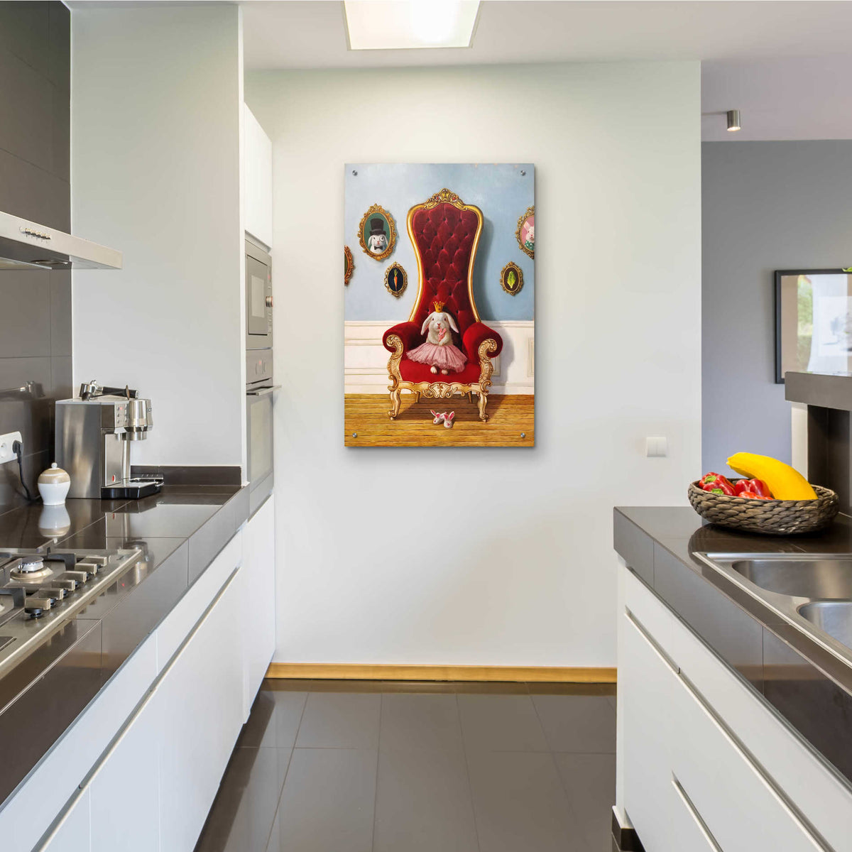 Epic Art 'Little Princess' by Lucia Heffernan, Acrylic Glass Wall Art,24x36