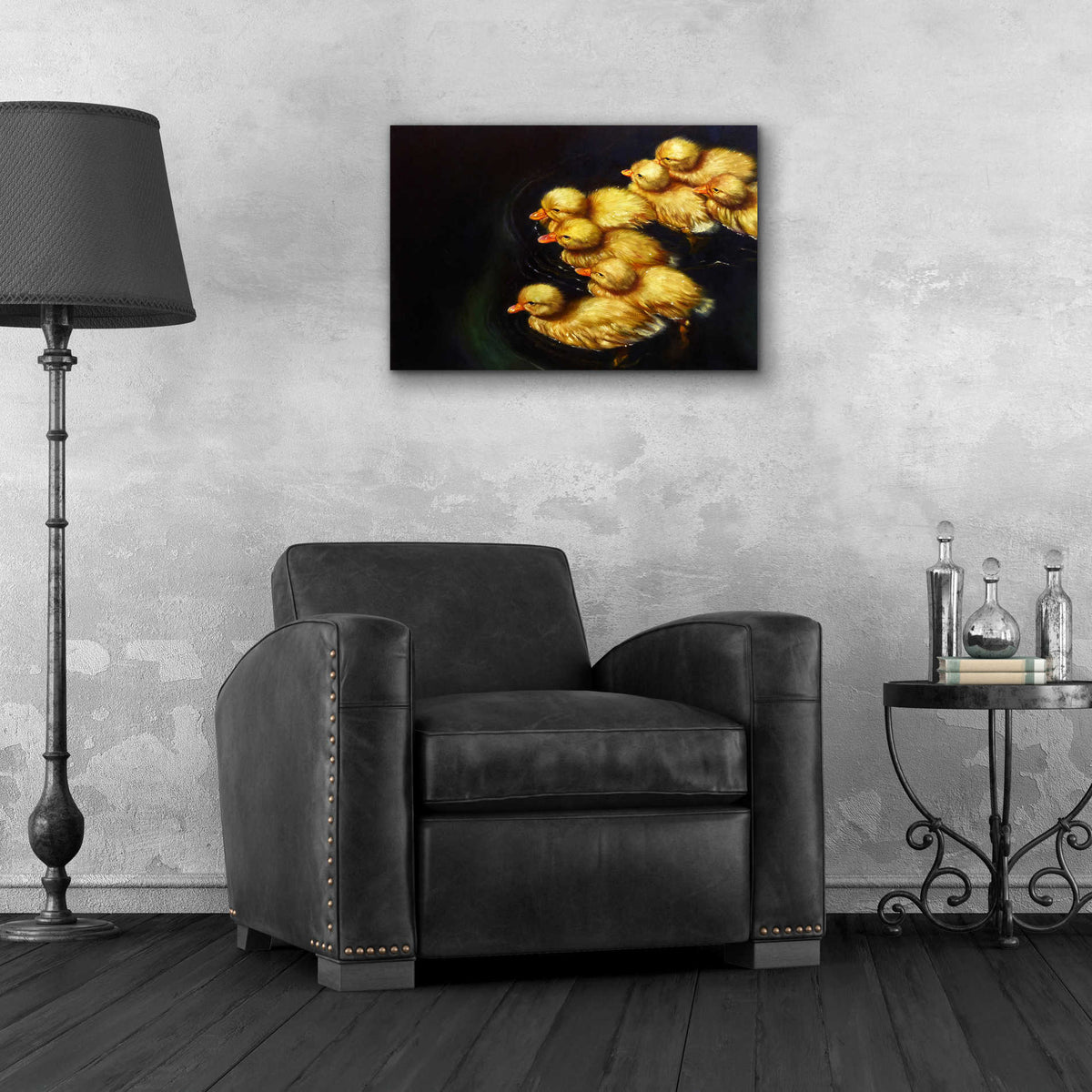 Epic Art 'Crossing' by Lucia Heffernan, Acrylic Glass Wall Art,24x16