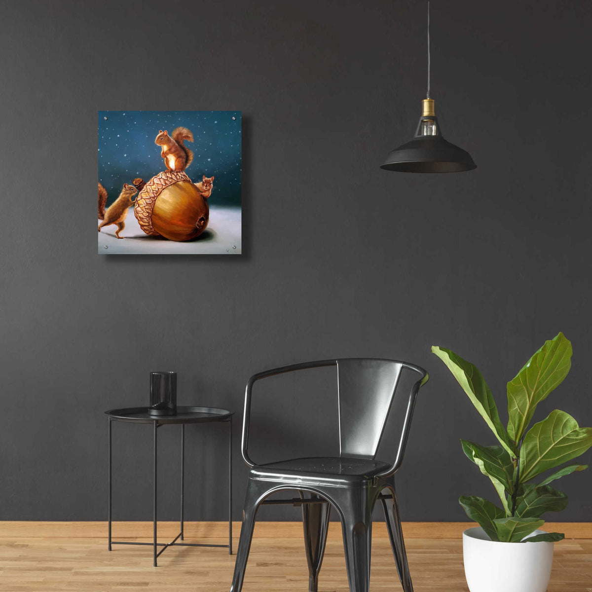 Epic Art 'The Big Find' by Lucia Heffernan, Acrylic Glass Wall Art,24x24