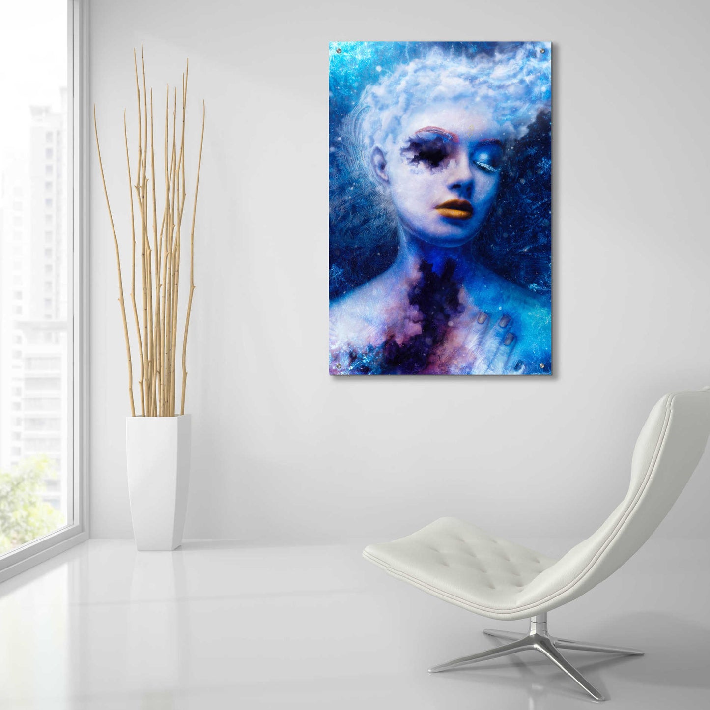 Epic Art 'Alexitimic Winter' by Mario Sanchez Nevado, Acrylic Glass Wall Art,24x36