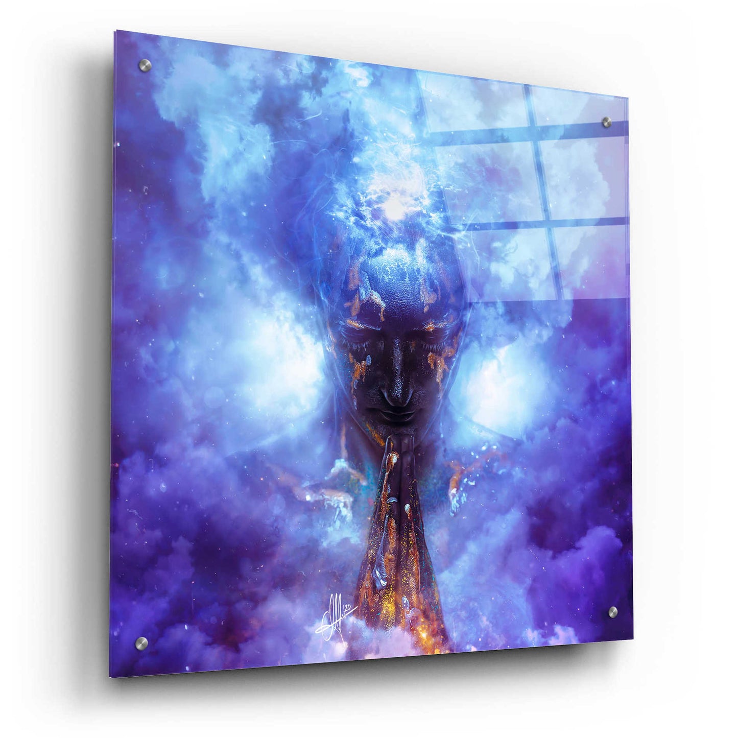 Epic Art 'Evaporate' by Mario Sanchez Nevado, Acrylic Glass Wall Art,24x24