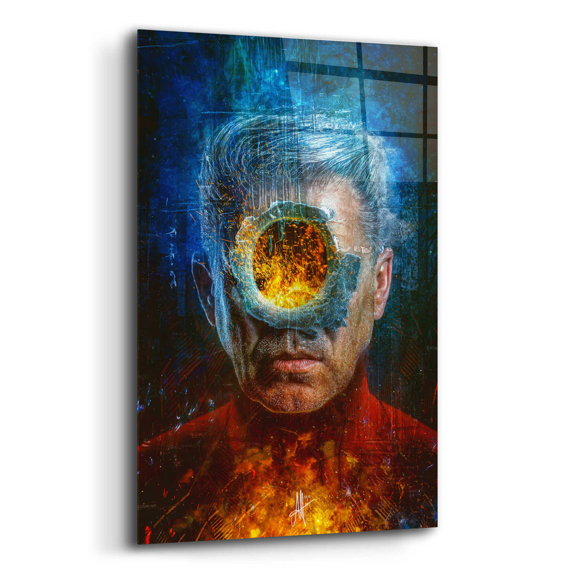 Epic Art 'Premonition' by Mario Sanchez Nevado, Acrylic Glass Wall Art,12x16