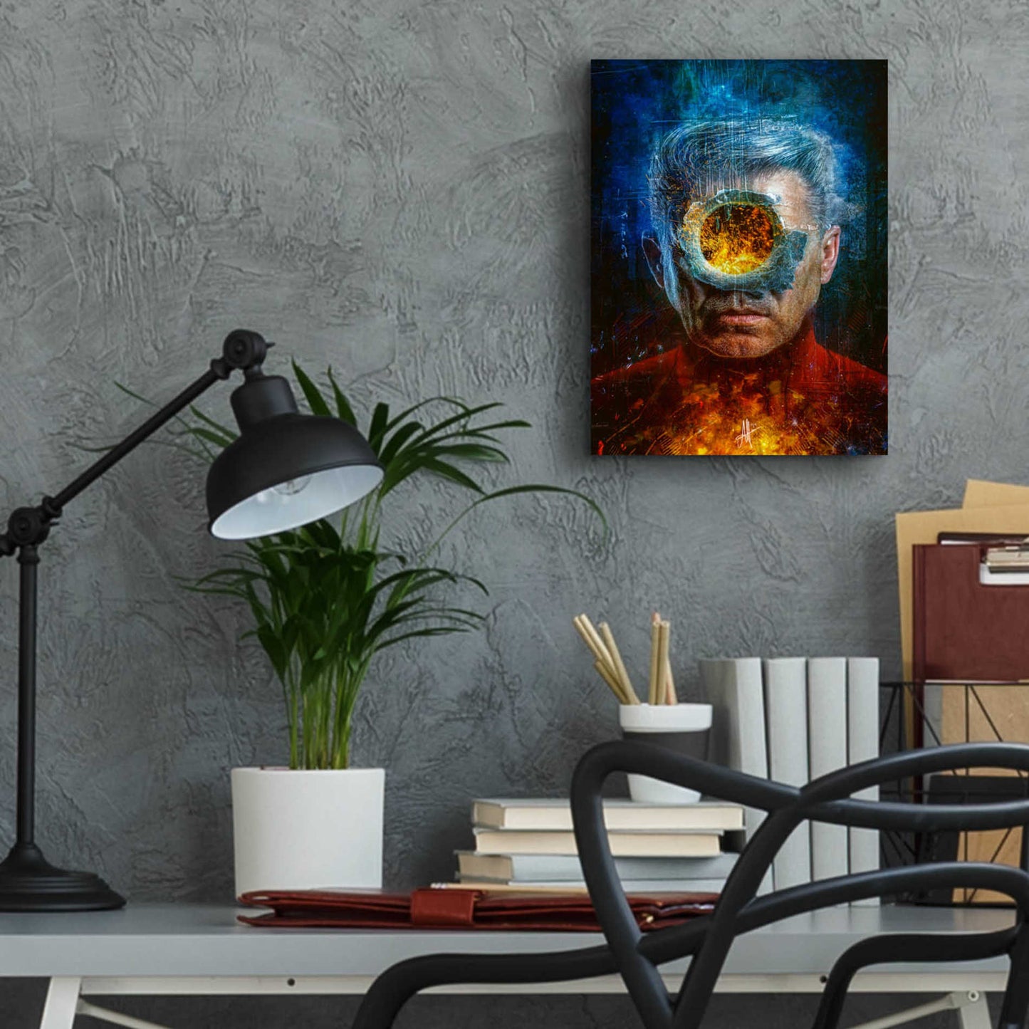 Epic Art 'Premonition' by Mario Sanchez Nevado, Acrylic Glass Wall Art,12x16