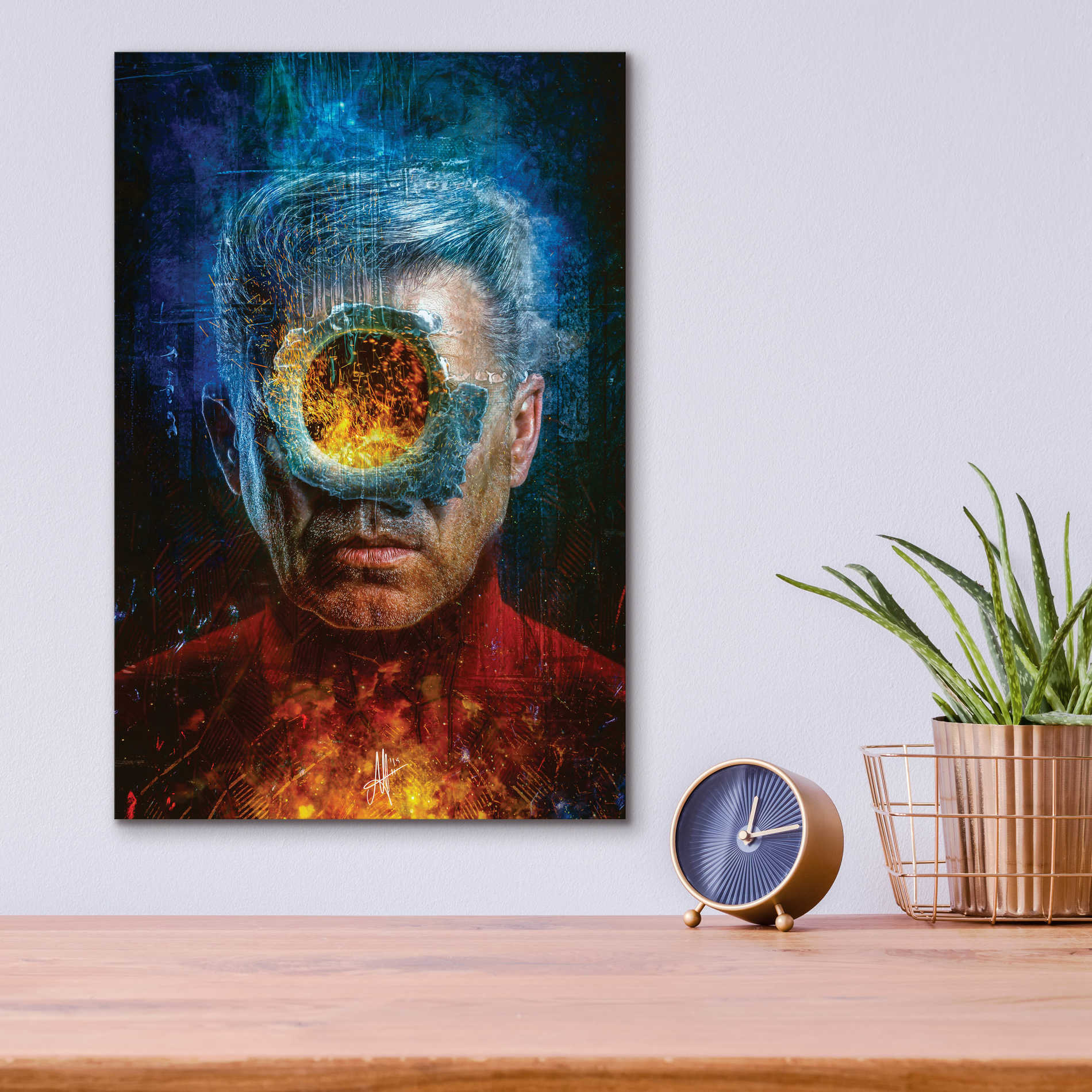 Epic Art 'Premonition' by Mario Sanchez Nevado, Acrylic Glass Wall Art,12x16