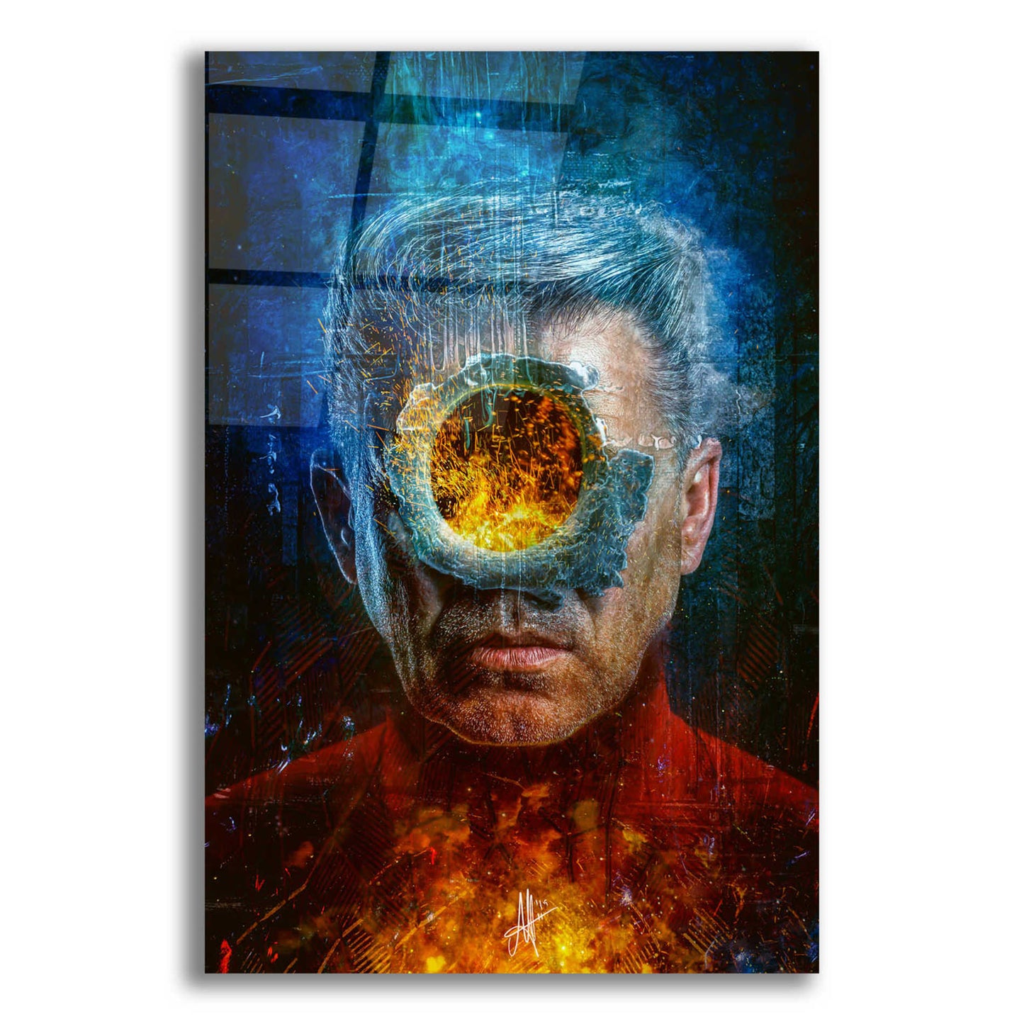 Epic Art 'Premonition' by Mario Sanchez Nevado, Acrylic Glass Wall Art,12x16