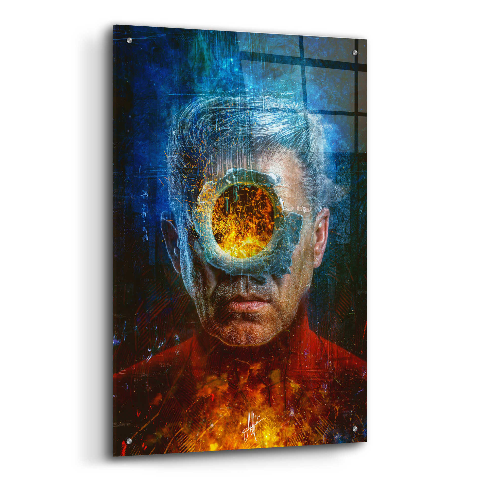 Epic Art 'Premonition' by Mario Sanchez Nevado, Acrylic Glass Wall Art,24x36