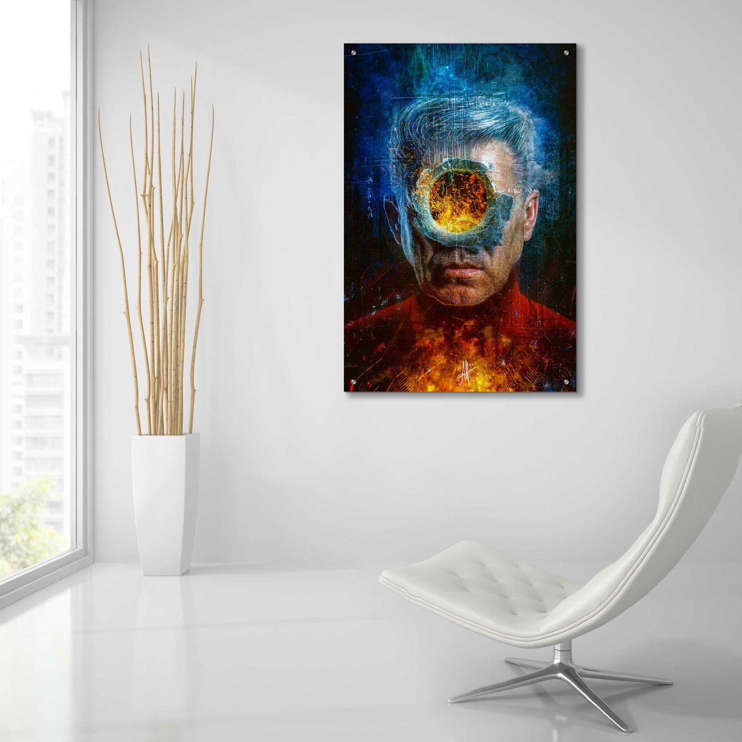 Epic Art 'Premonition' by Mario Sanchez Nevado, Acrylic Glass Wall Art,24x36