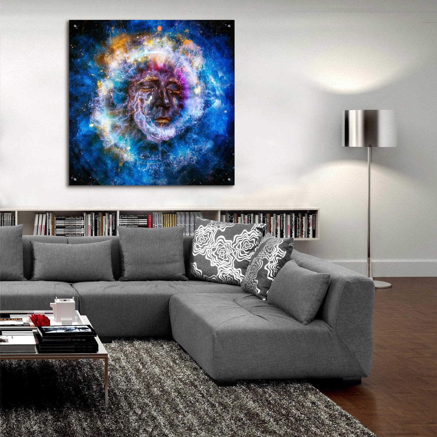 Epic Art 'States of the Matter - Liquify' by Mario Sanchez Nevado, Acrylic Glass Wall Art,36x36