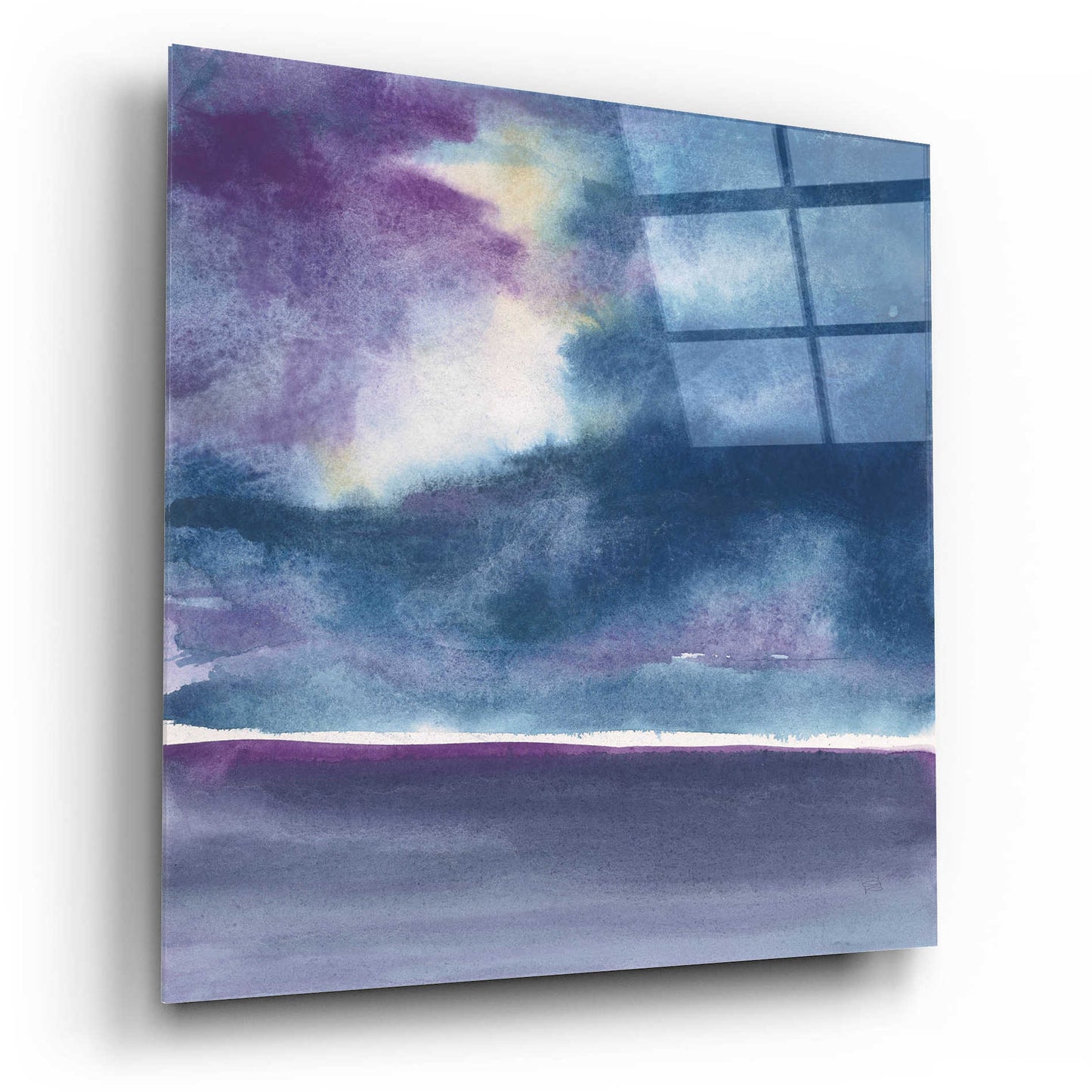 Epic Art 'The Clouds II' by Chris Paschke, Acrylic Glass Wall Art,12x12