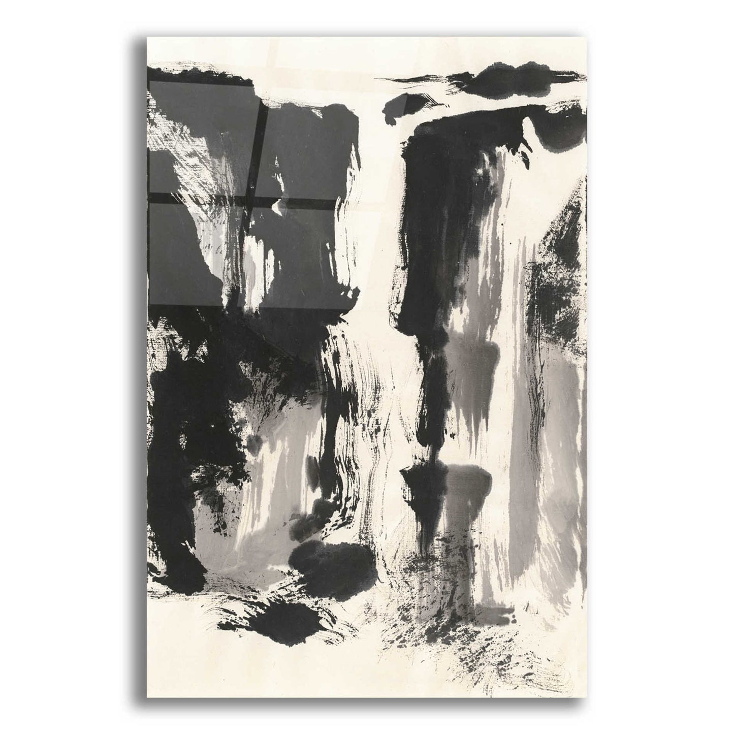 Epic Art 'Sumi Waterfall View IV' by Chris Paschke, Acrylic Glass Wall Art