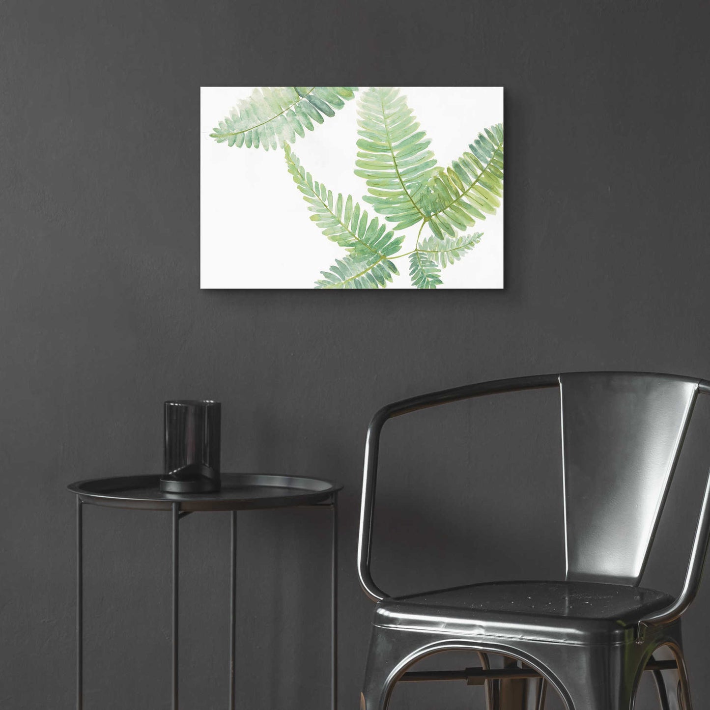 Epic Art 'Ferns II' by Chris Paschke, Acrylic Glass Wall Art,24x16