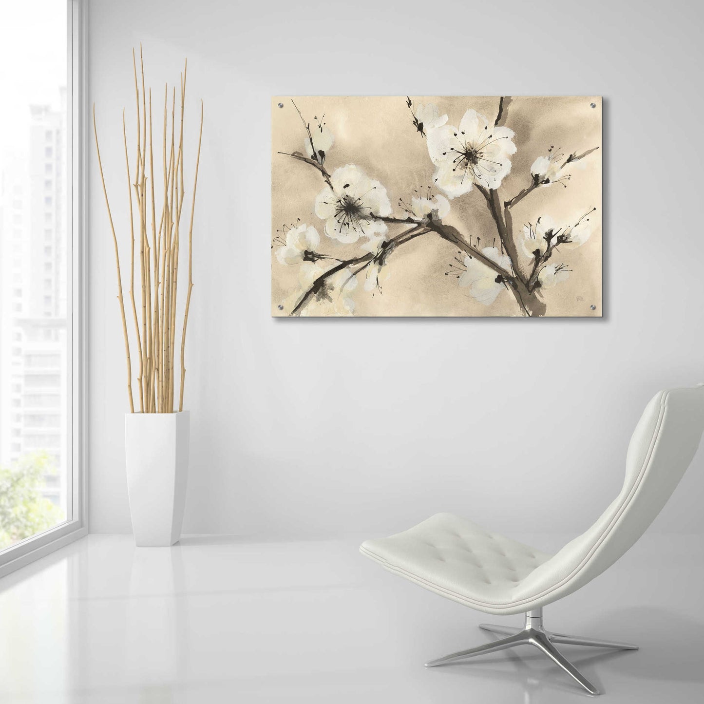 Epic Art 'Spring Blossoms III' by Chris Paschke, Acrylic Glass Wall Art,36x24