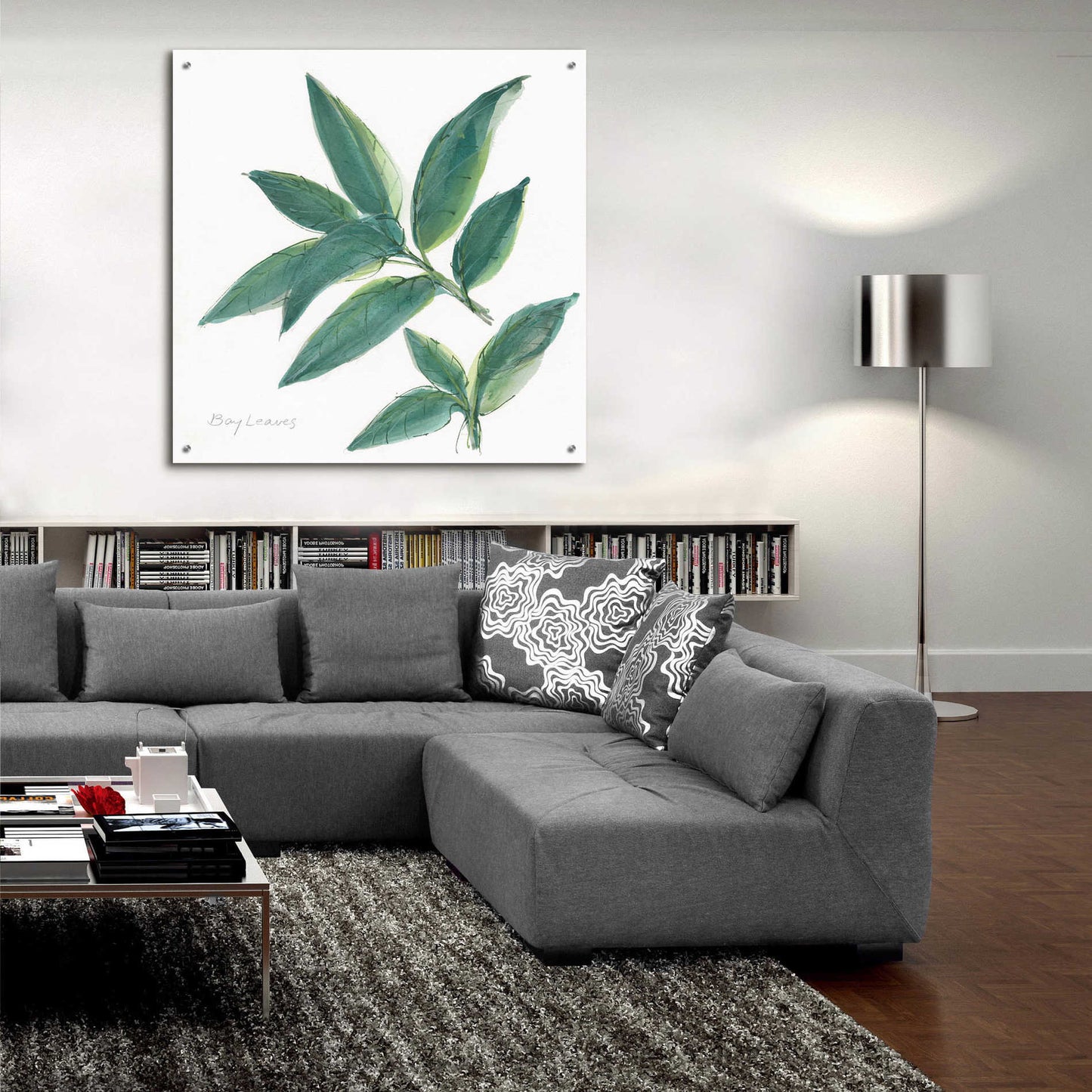 Epic Art 'Bay Leaf' by Chris Paschke, Acrylic Glass Wall Art,36x36