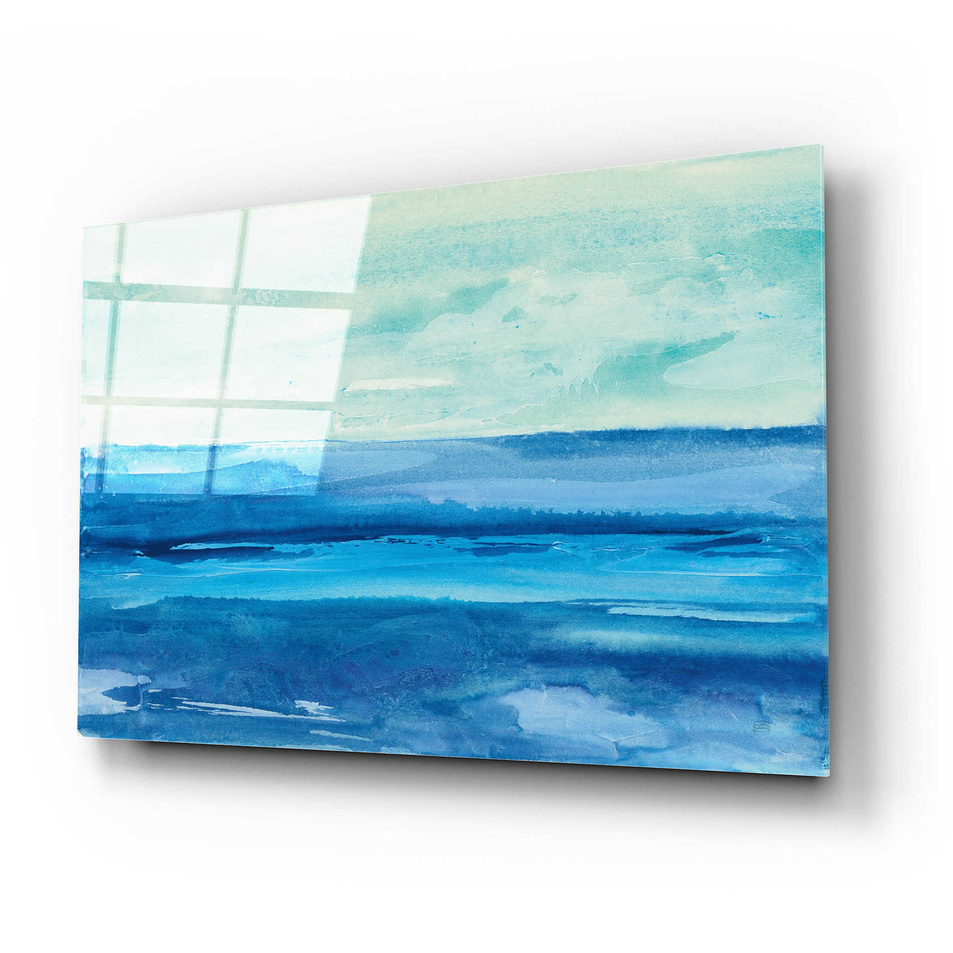 Epic Art 'Out to Sea' by Chris Paschke, Acrylic Glass Wall Art,24x16