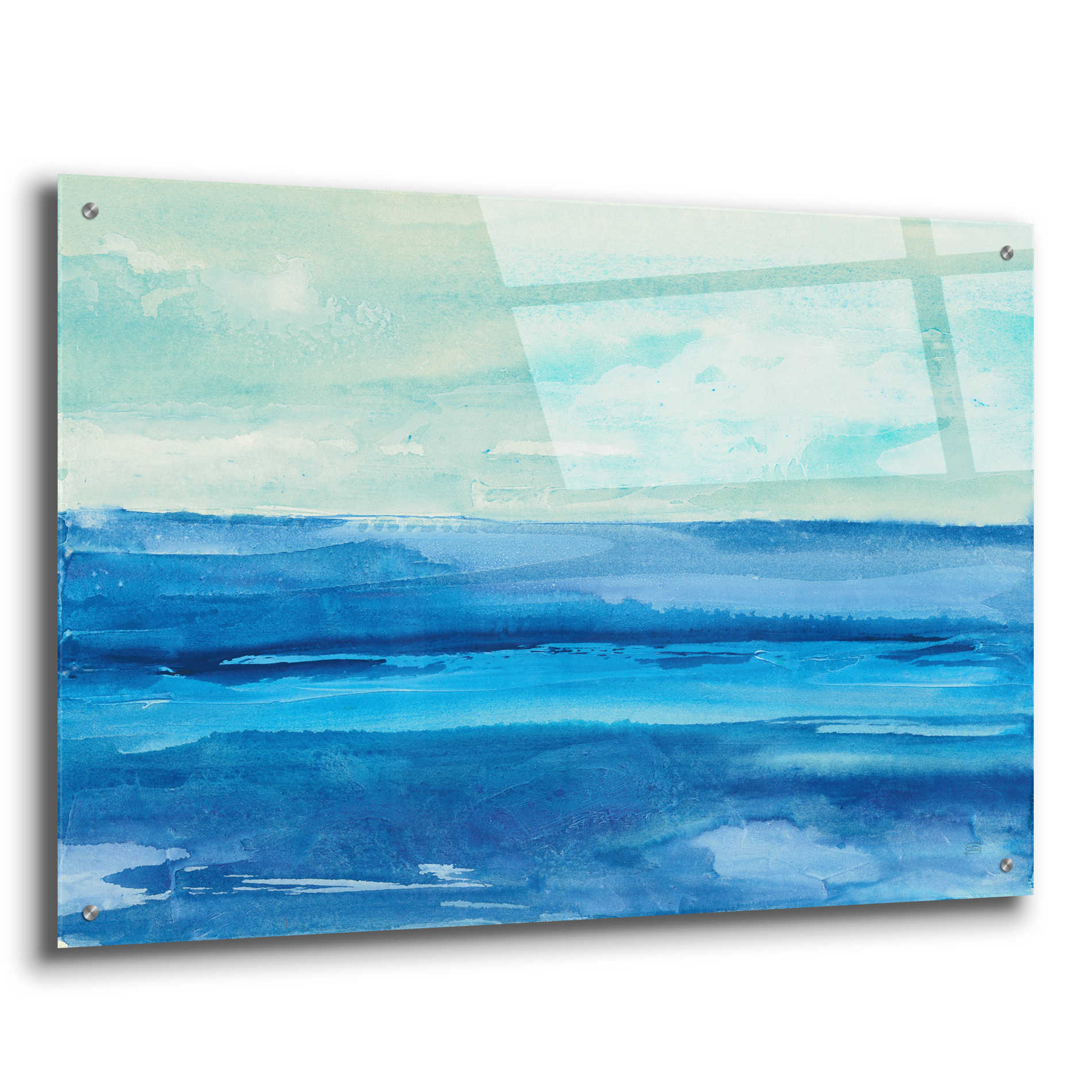 Epic Art 'Out to Sea' by Chris Paschke, Acrylic Glass Wall Art,36x24