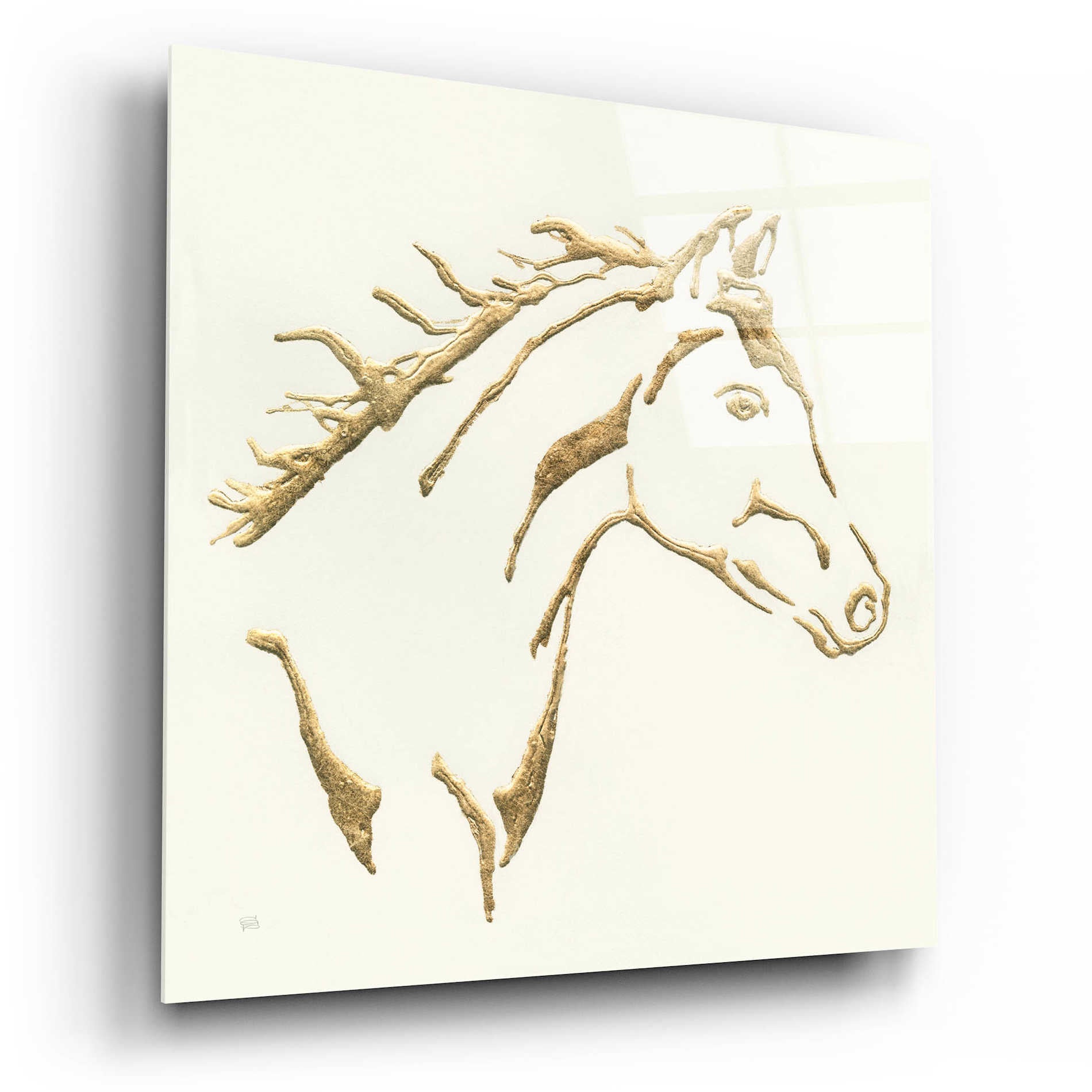 Epic Art  'Gilded Filly' by Chris Paschke,12x12