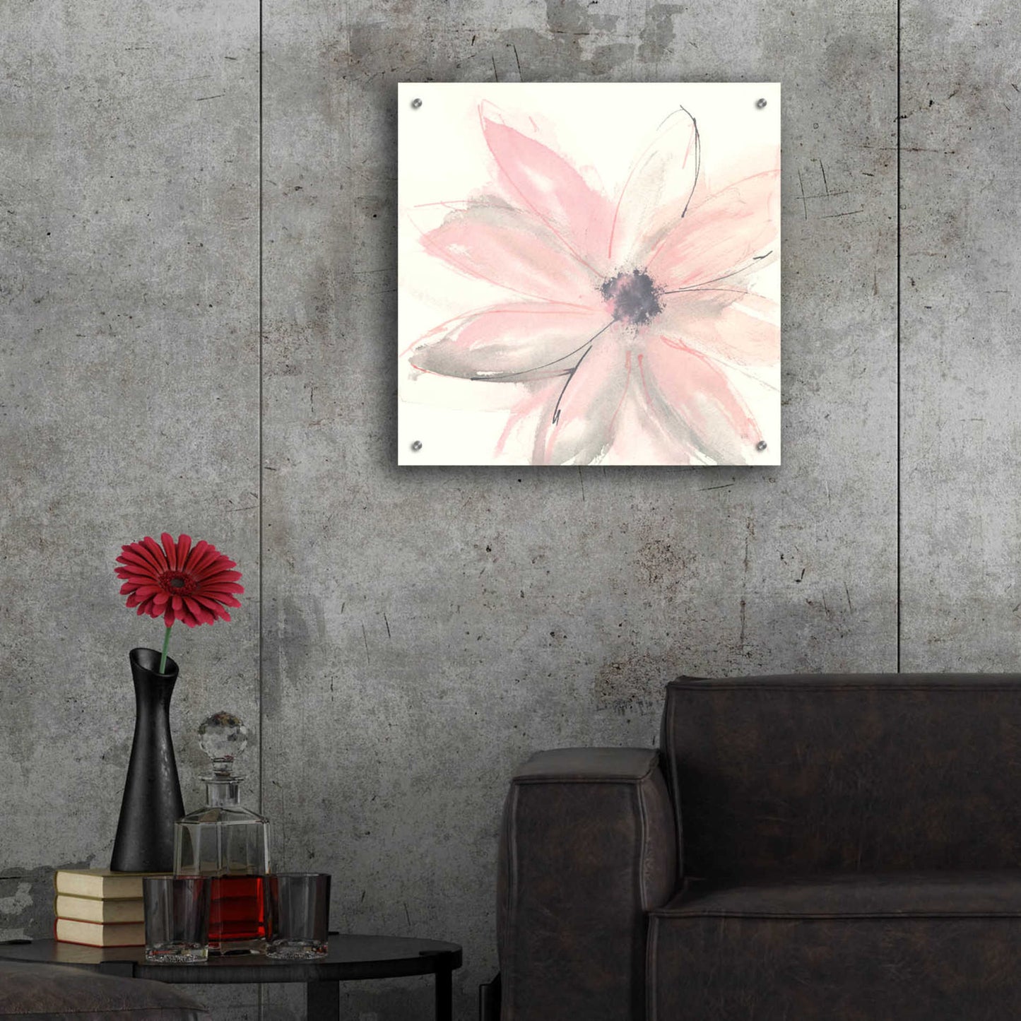 Epic Art  'Blush Clematis I' by Chris Paschke,24x24