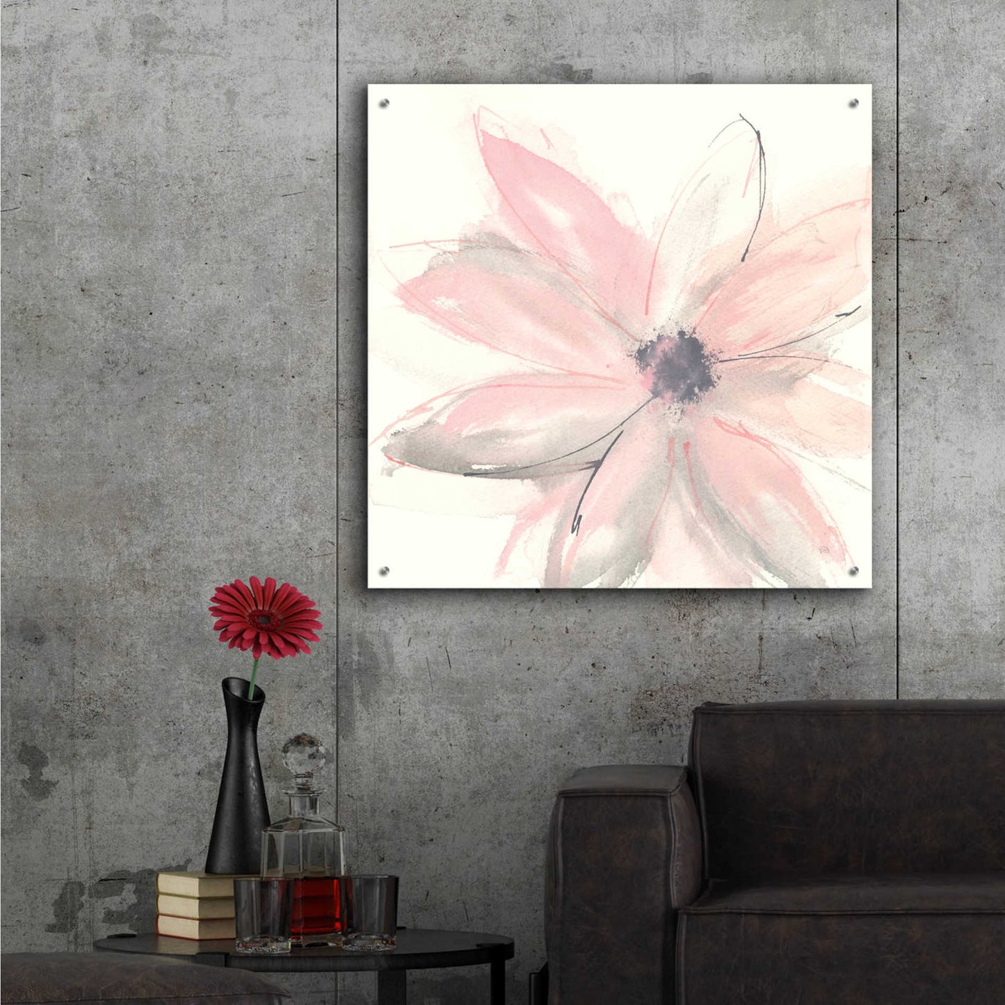 Epic Art  'Blush Clematis I' by Chris Paschke,36x36