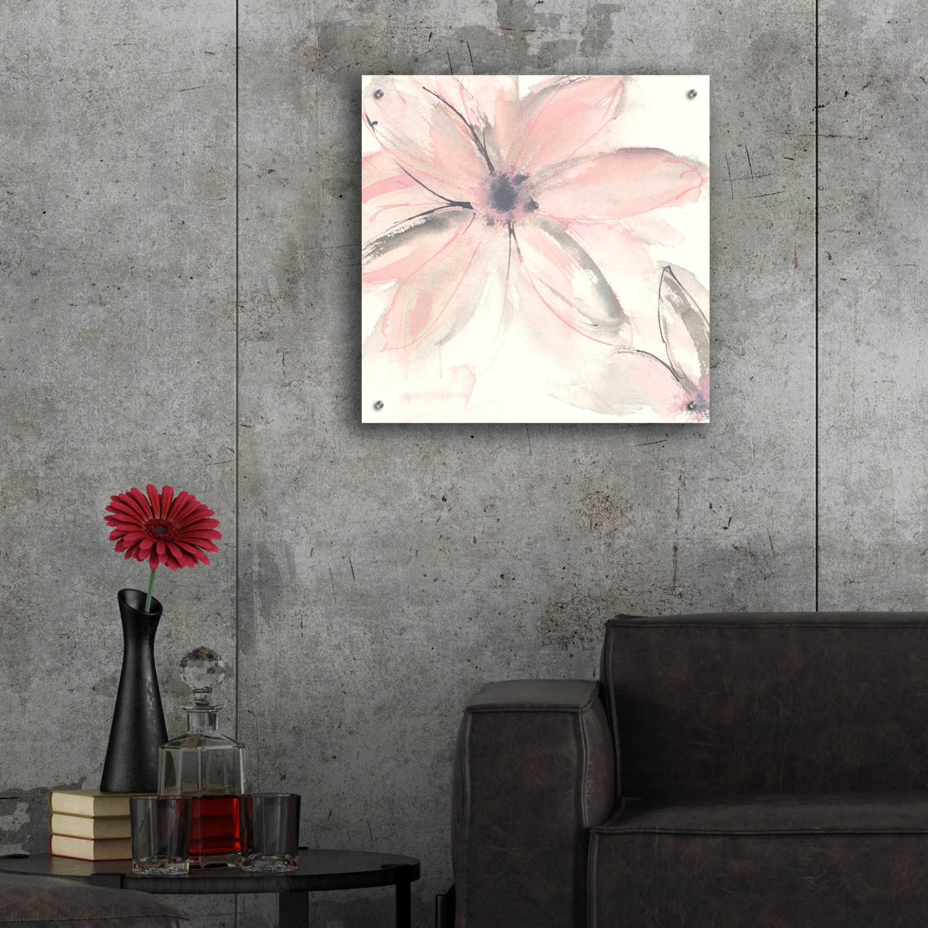 Epic Art  'Blush Clematis II' by Chris Paschke,24x24