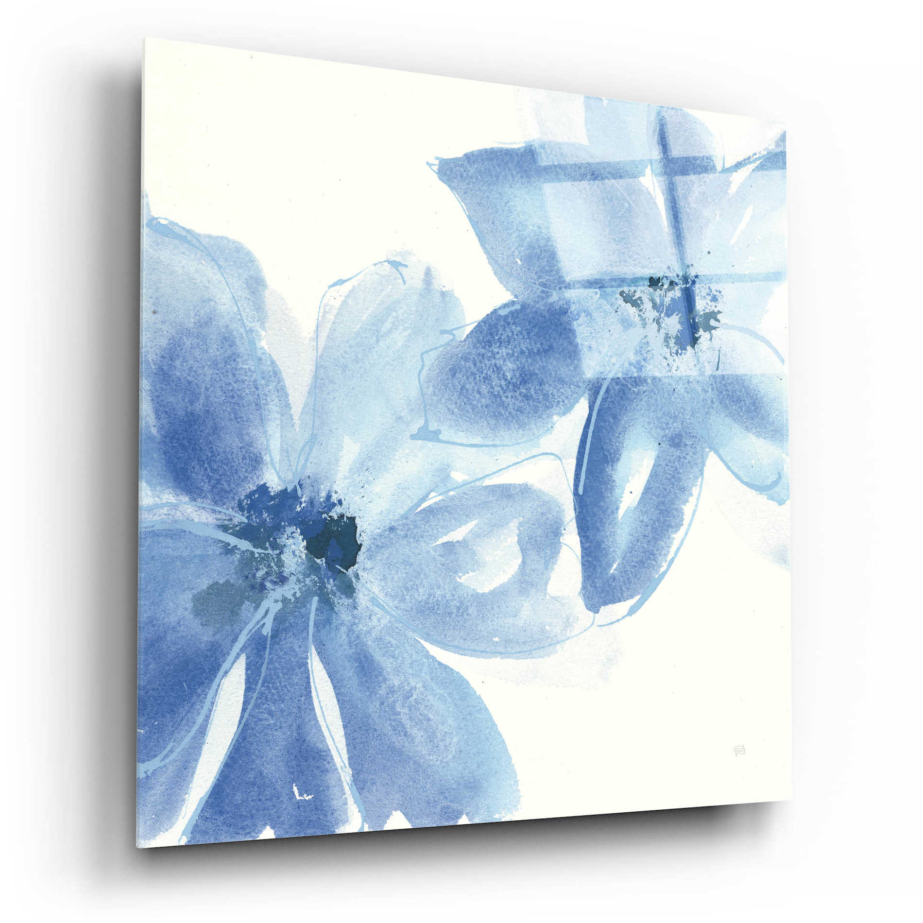 Epic Art  'Cobalt Clematis II' by Chris Paschke,12x12