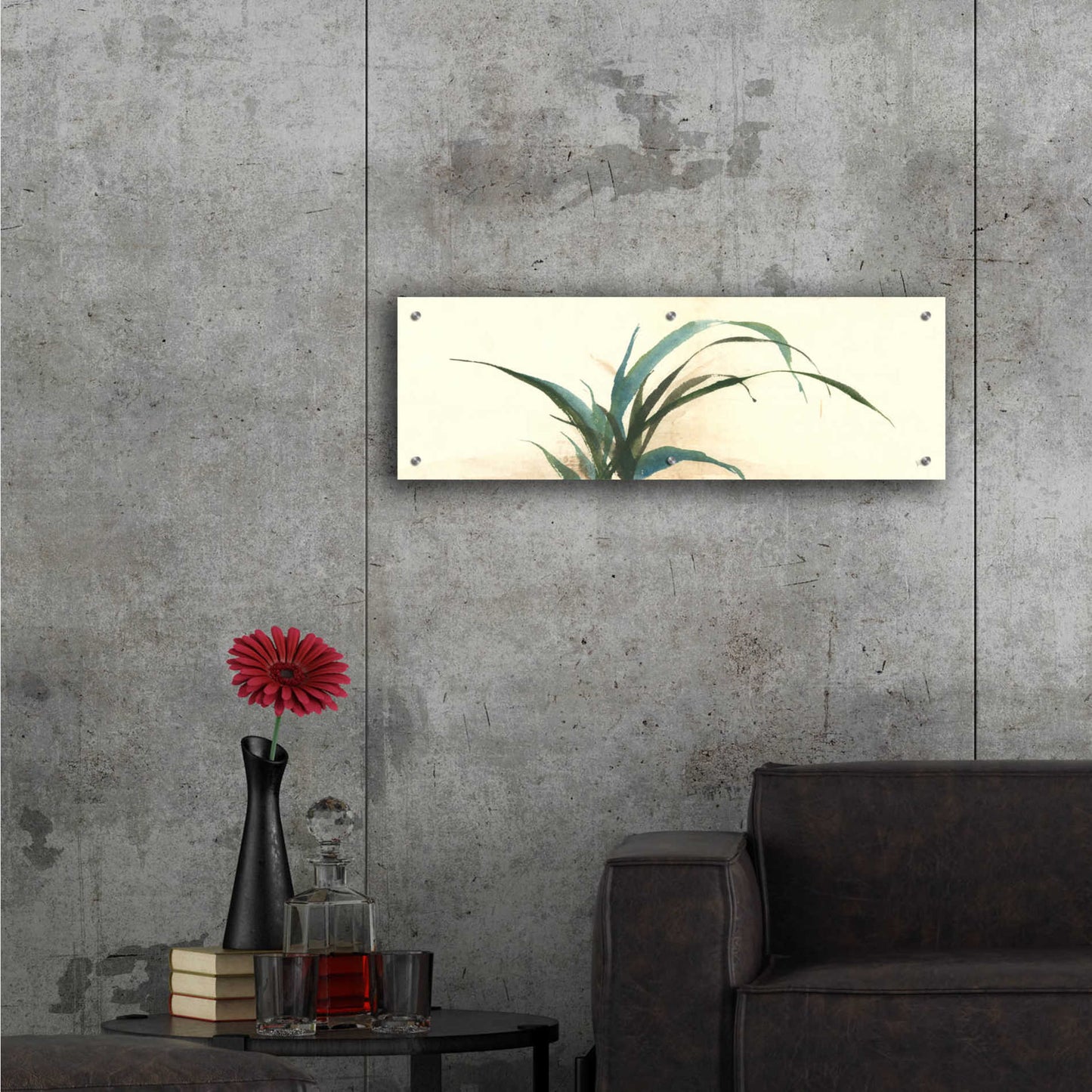 Epic Art  'Horizontal Grass I' by Chris Paschke,36x12