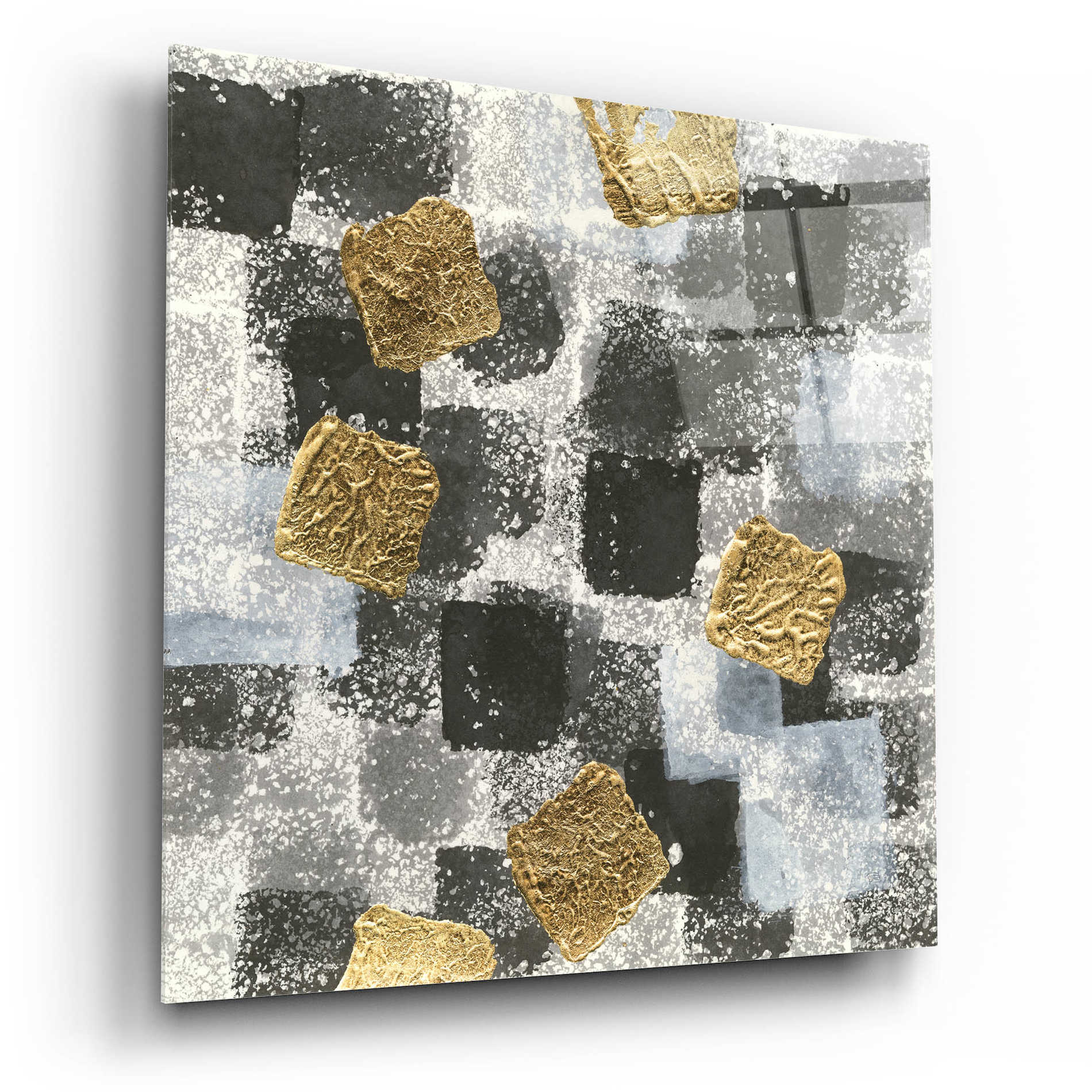 Epic Art  'Gold Squares III' by Chris Paschke,12x12