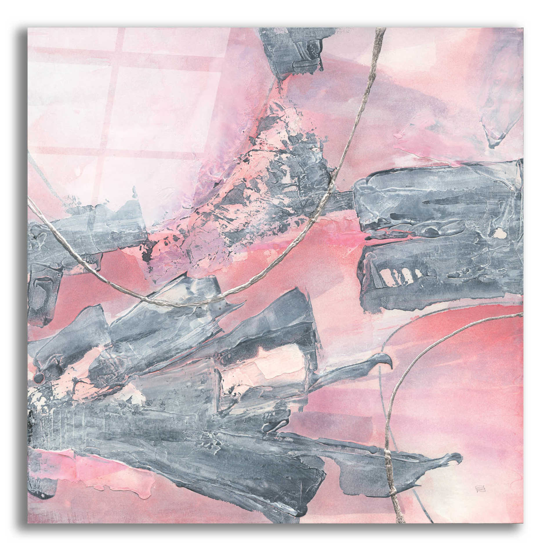 Epic Art  'Whitewashed Blush III' by Chris Paschke,12x12